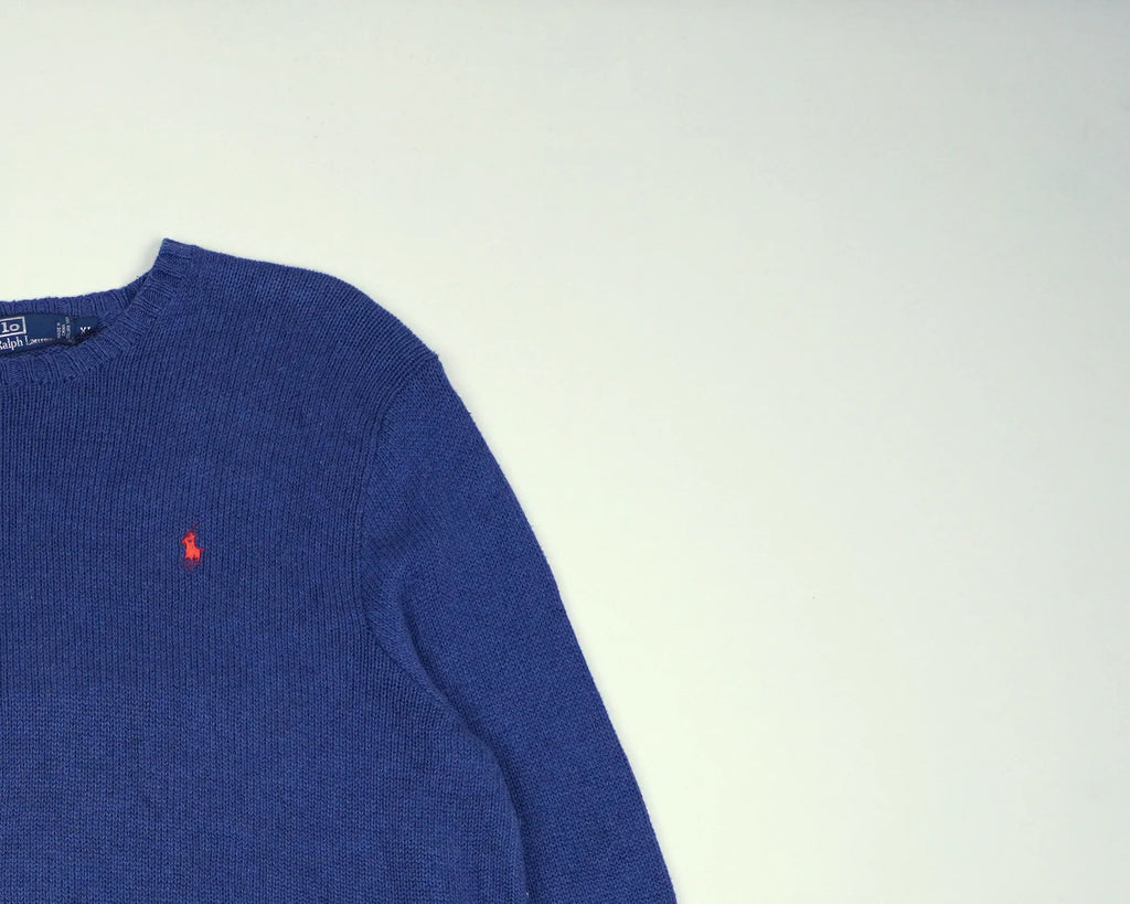 Ralph Lauren Blue Sweater M Wool