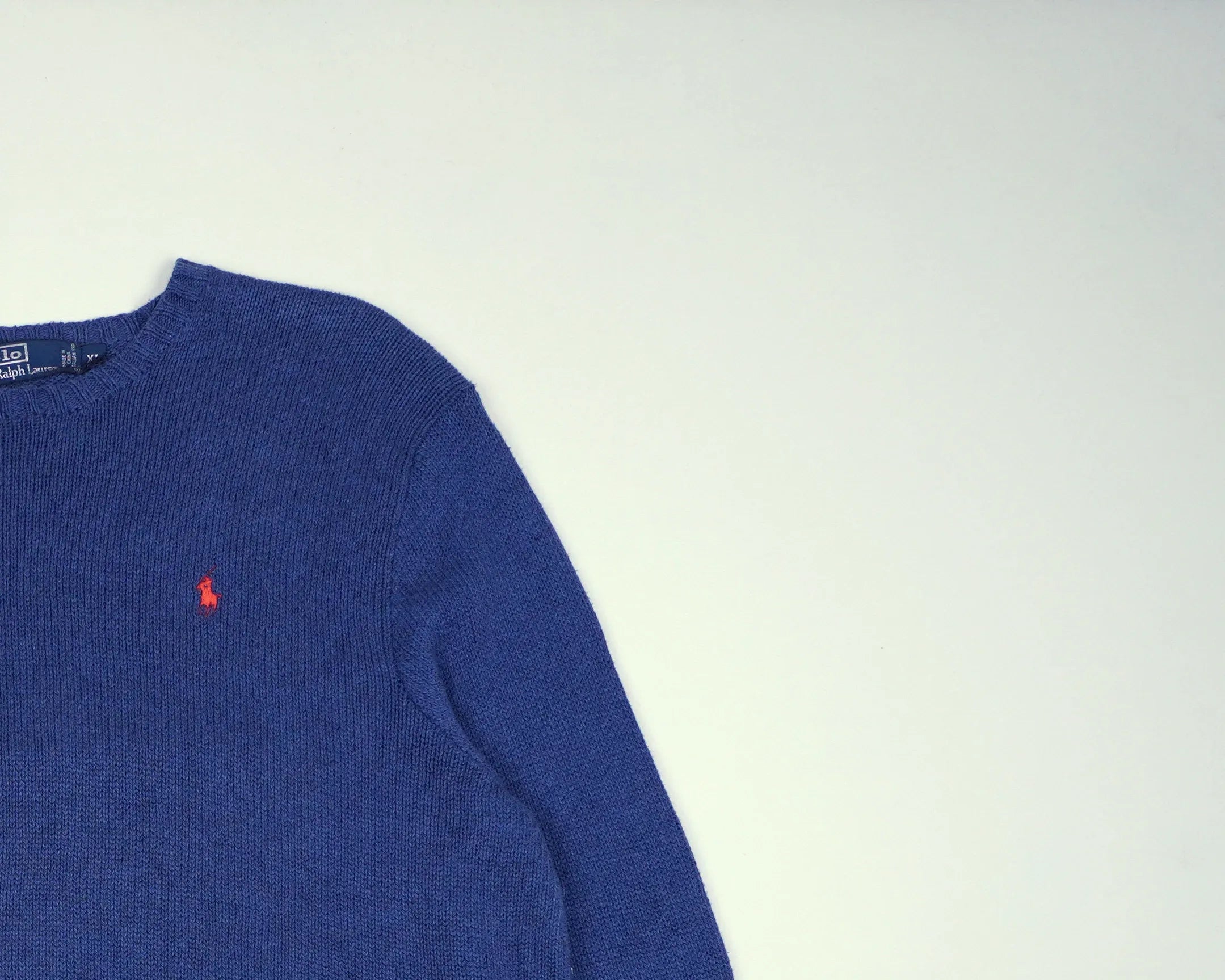 Ralph Lauren Blue Sweater M Wool