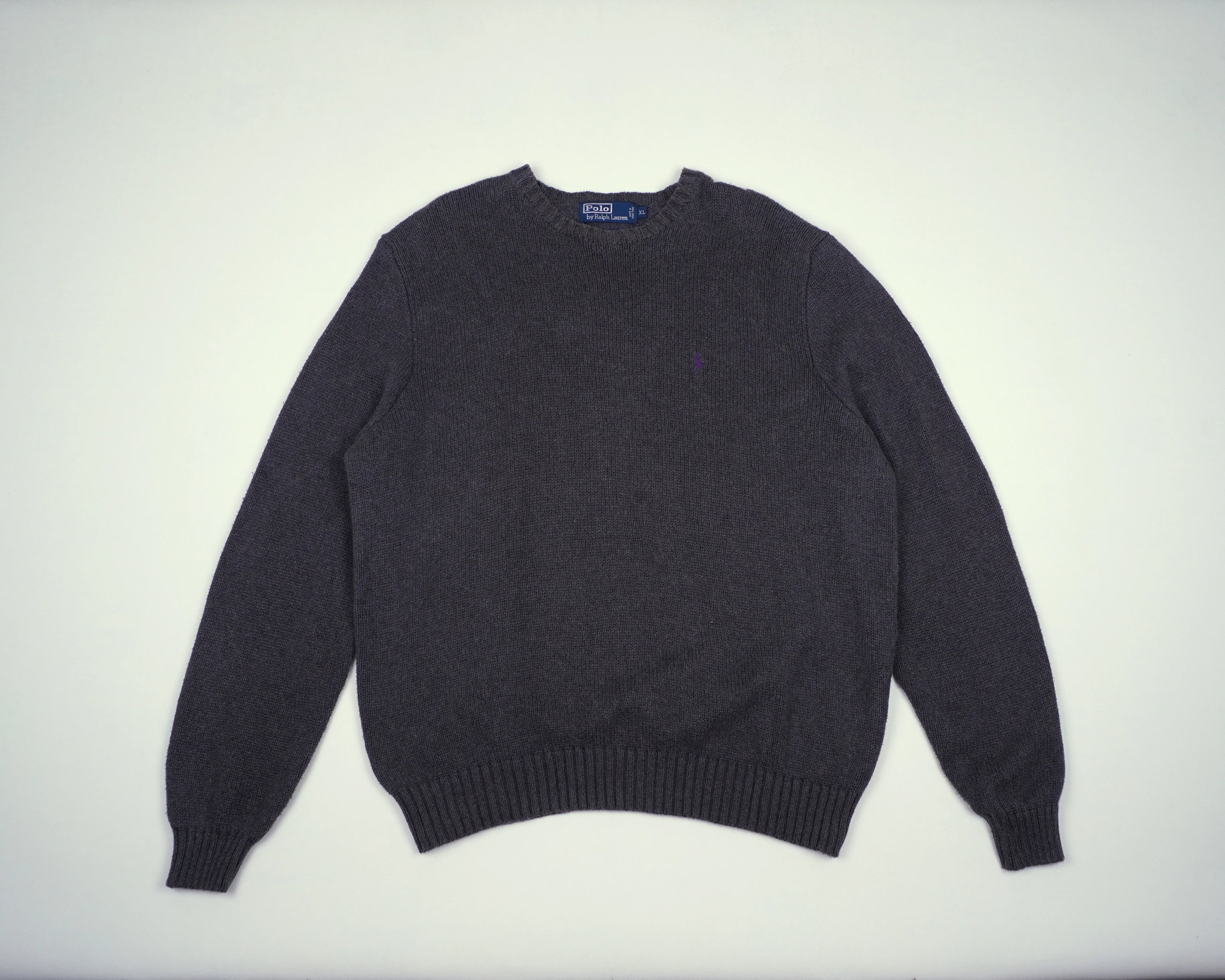 Ralph Lauren Gray Sweater L Wool