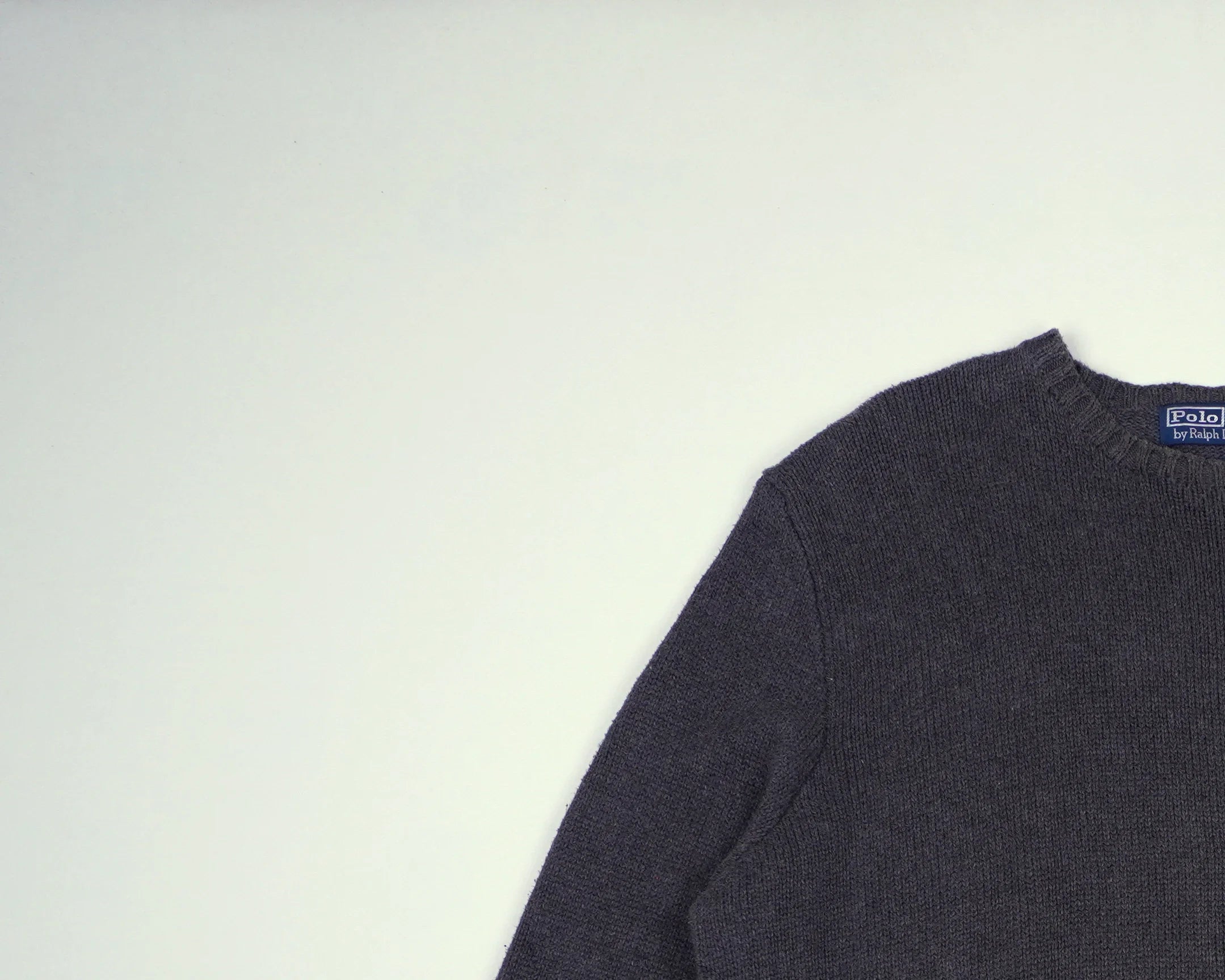 Ralph Lauren Gray Sweater L Wool