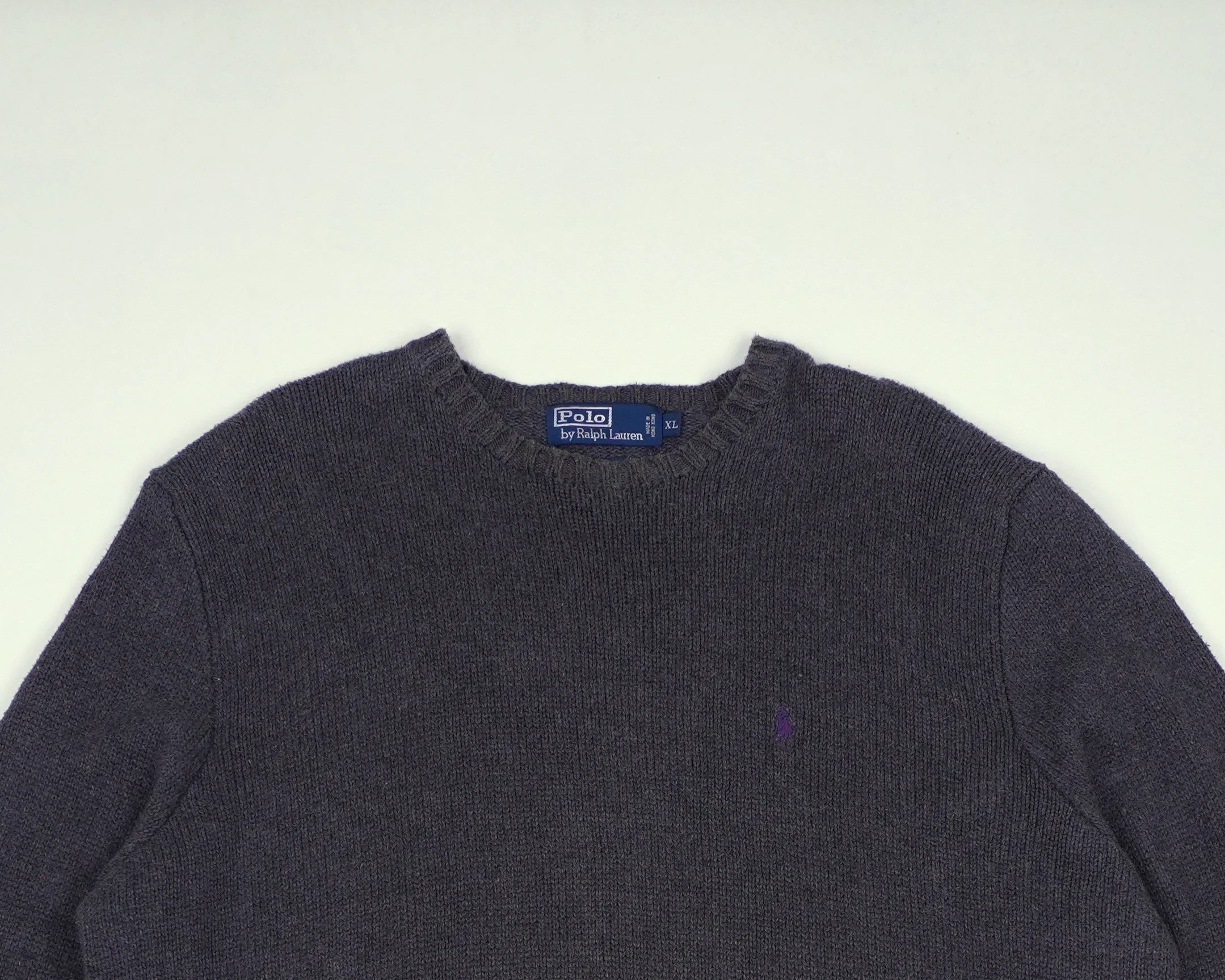 Ralph Lauren Gray Sweater L Wool