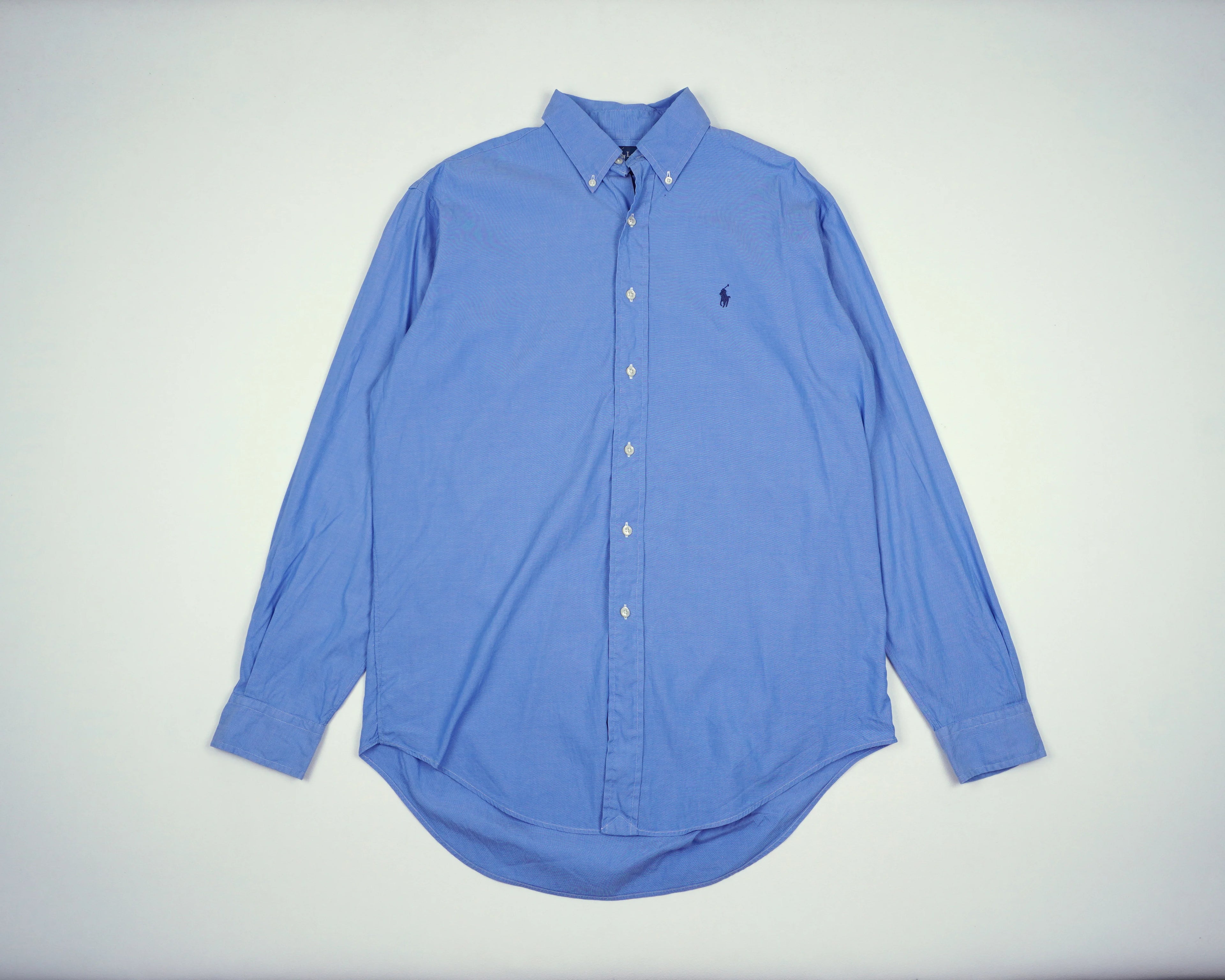 Ralph Lauren Blue Button-up Shirt M Cotton