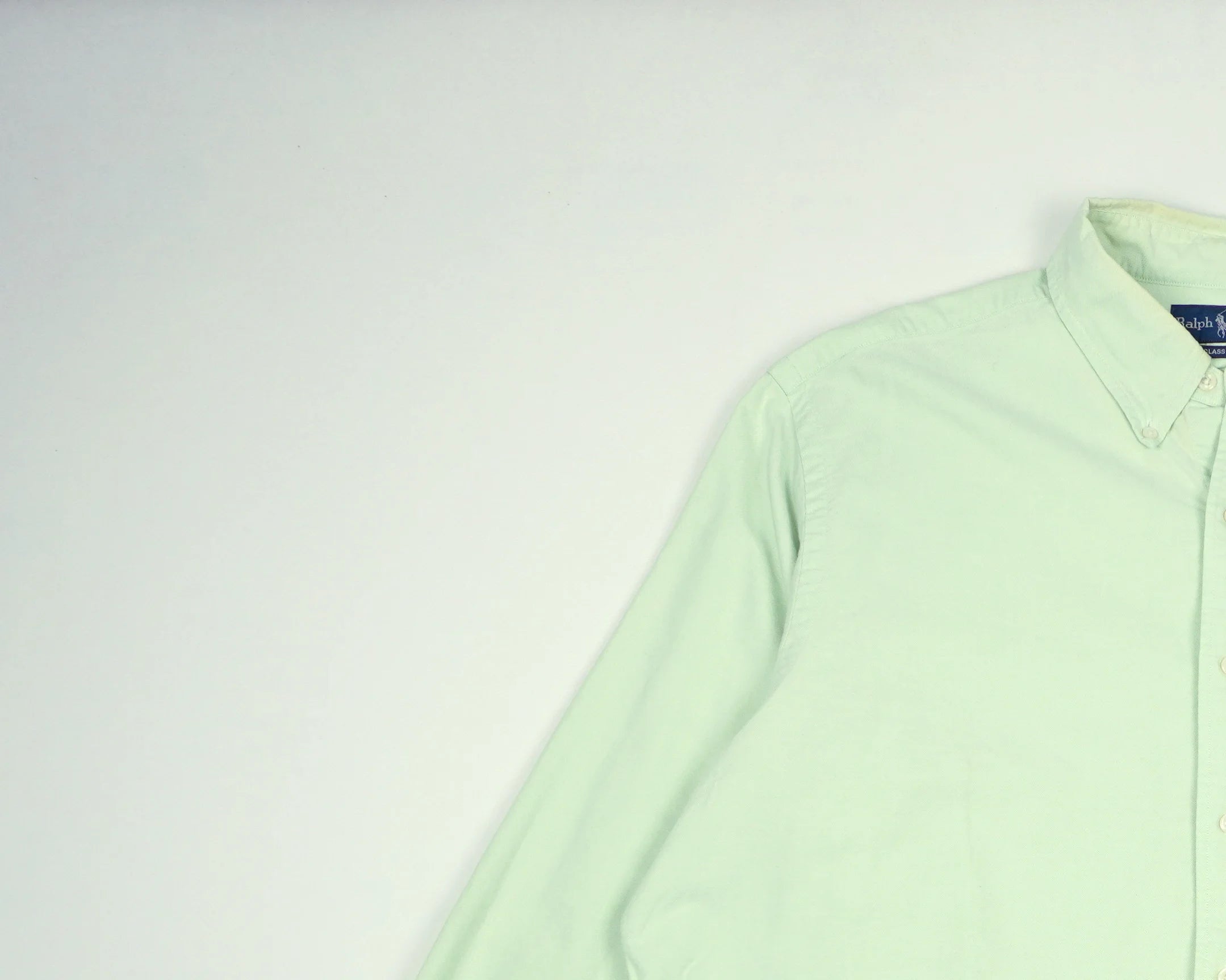 Ralph Lauren Green Button-up Shirt XL Cotton