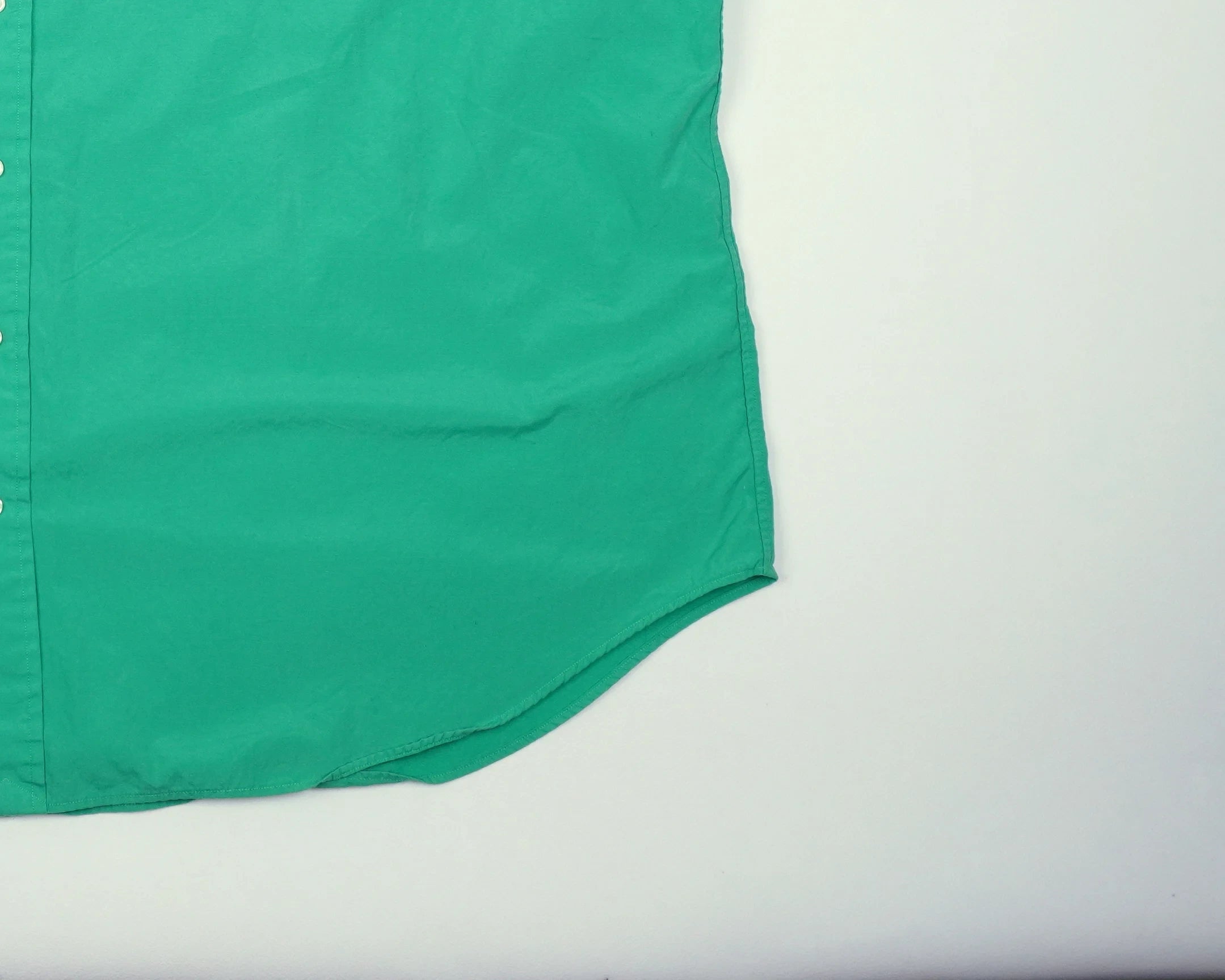 Ralph Lauren Green Button-up Shirt XXL Cotton