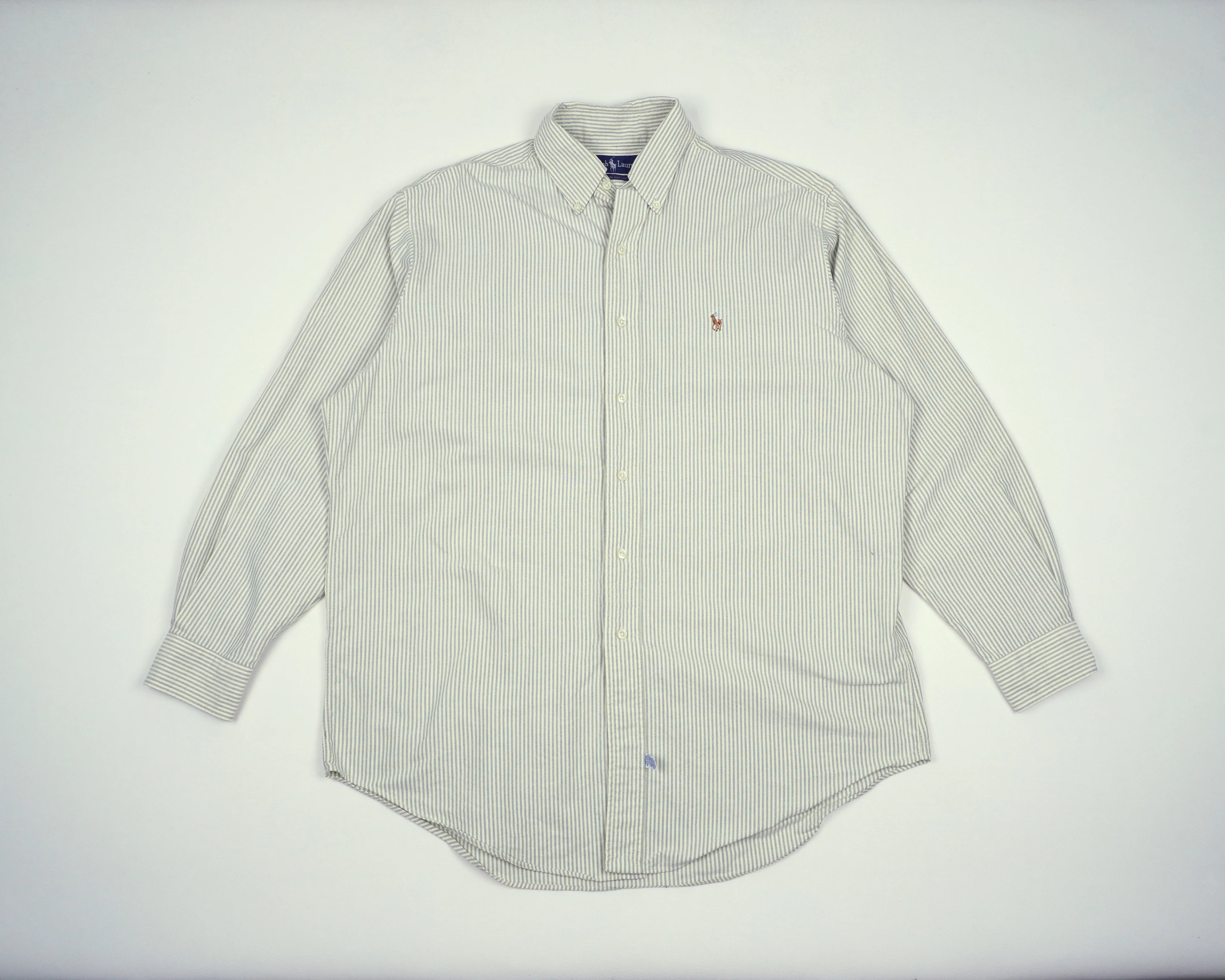 Ralph Lauren White Button-up Shirt XL Cotton