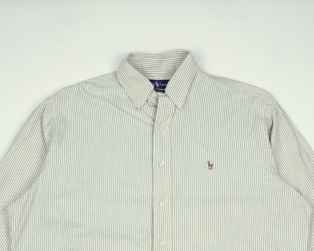 Ralph Lauren White Button-up Shirt XL Cotton