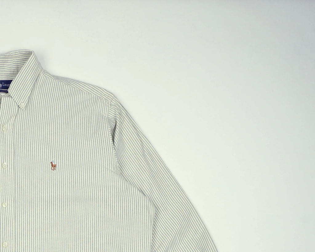 Ralph Lauren White Button-up Shirt XL Cotton