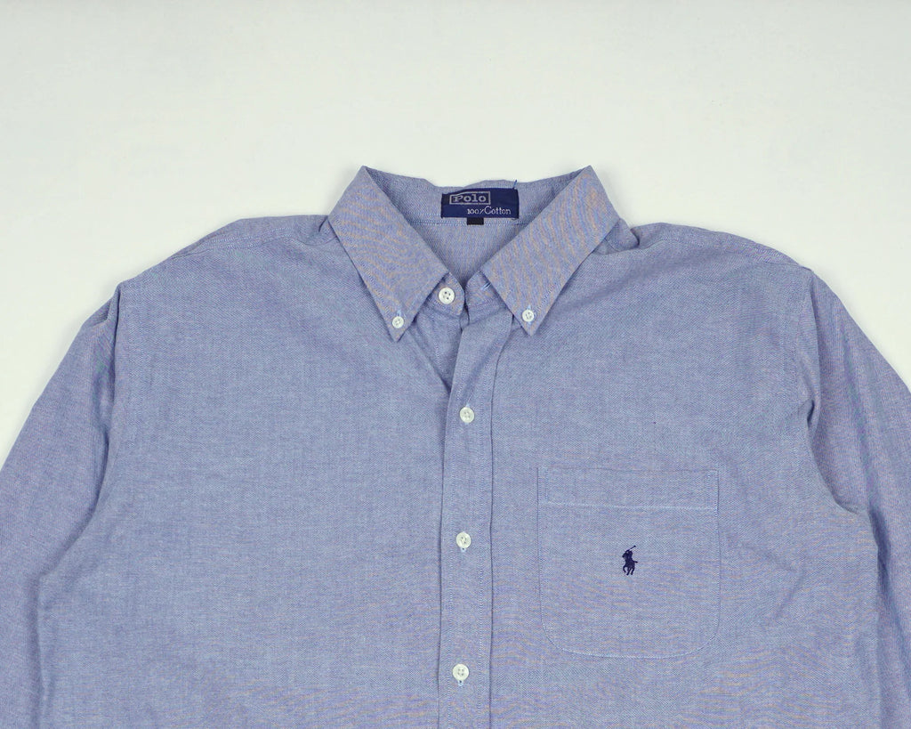 Ralph Lauren Blue Shirt XL Cotton