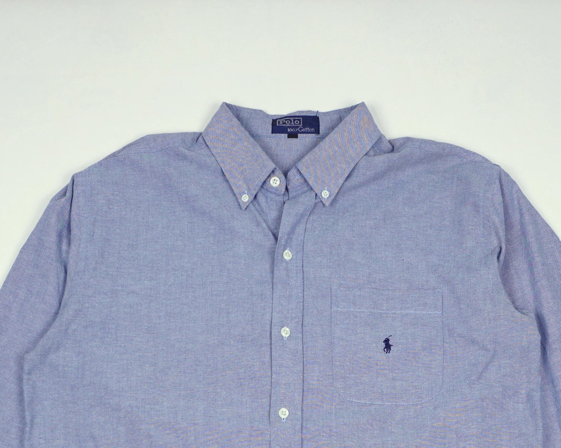 Ralph Lauren Blue Shirt XL Cotton