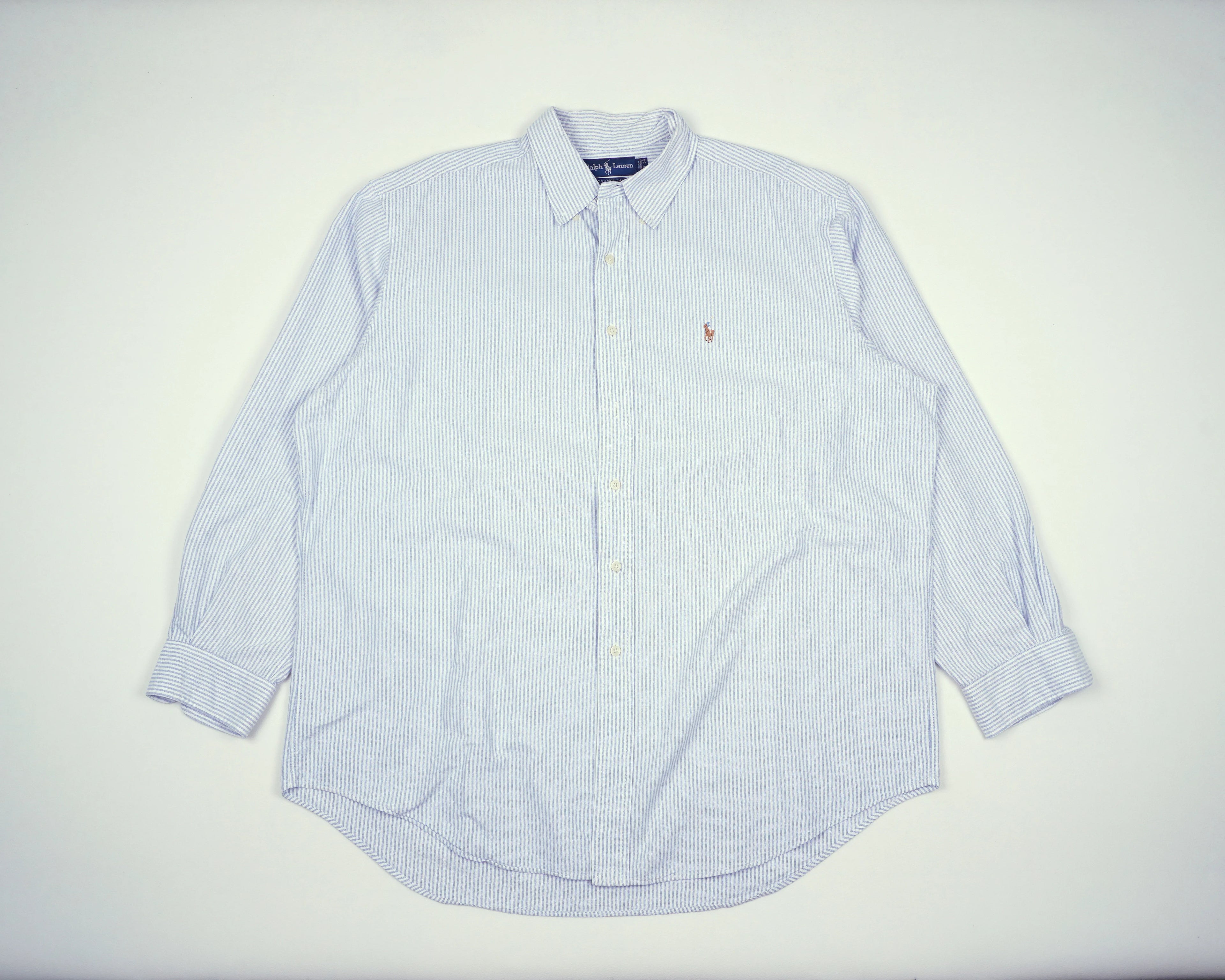 Ralph Lauren Blue Button-up Shirt XXL Cotton