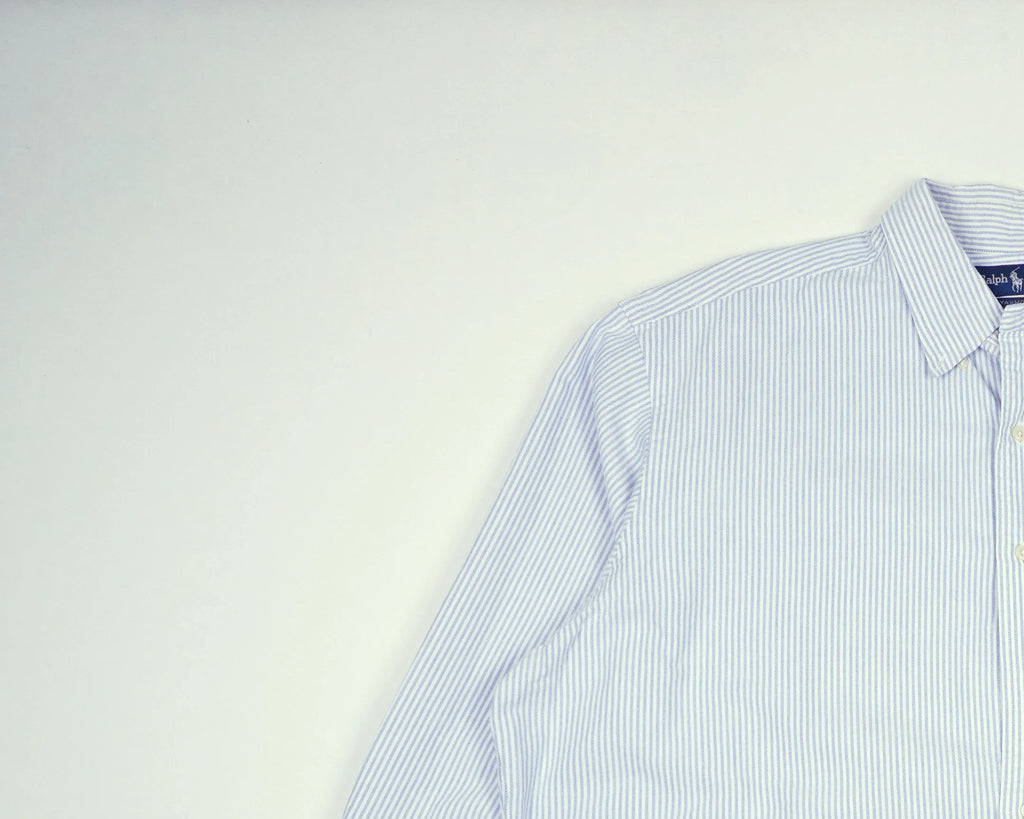 Ralph Lauren Blue Button-up Shirt XXL Cotton