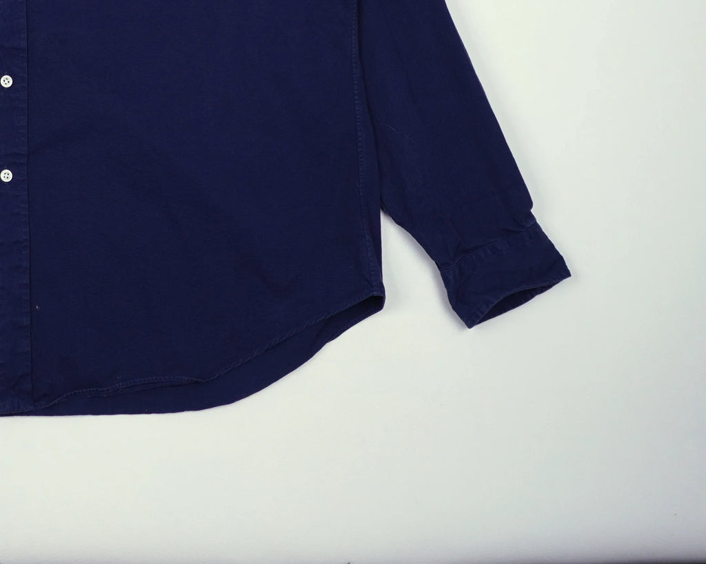 Ralph Lauren Navy Button-up Shirt XL Cotton