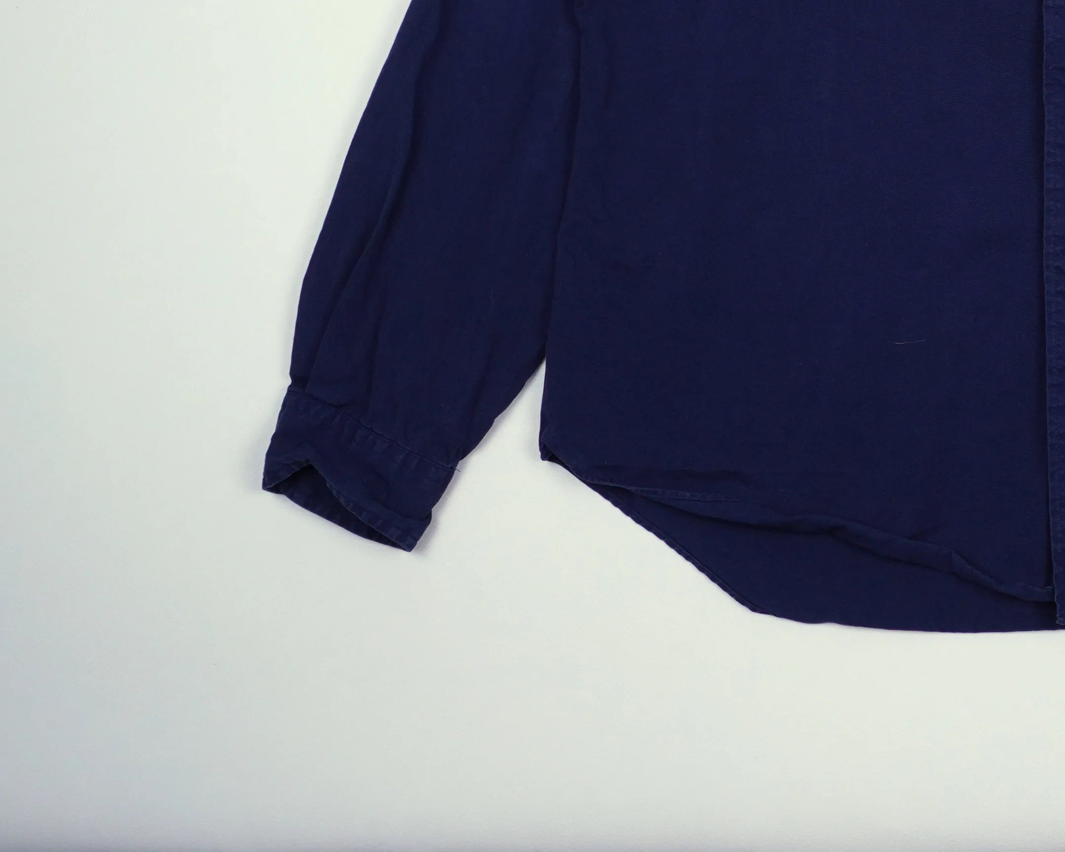 Ralph Lauren Navy Button-up Shirt XL Cotton