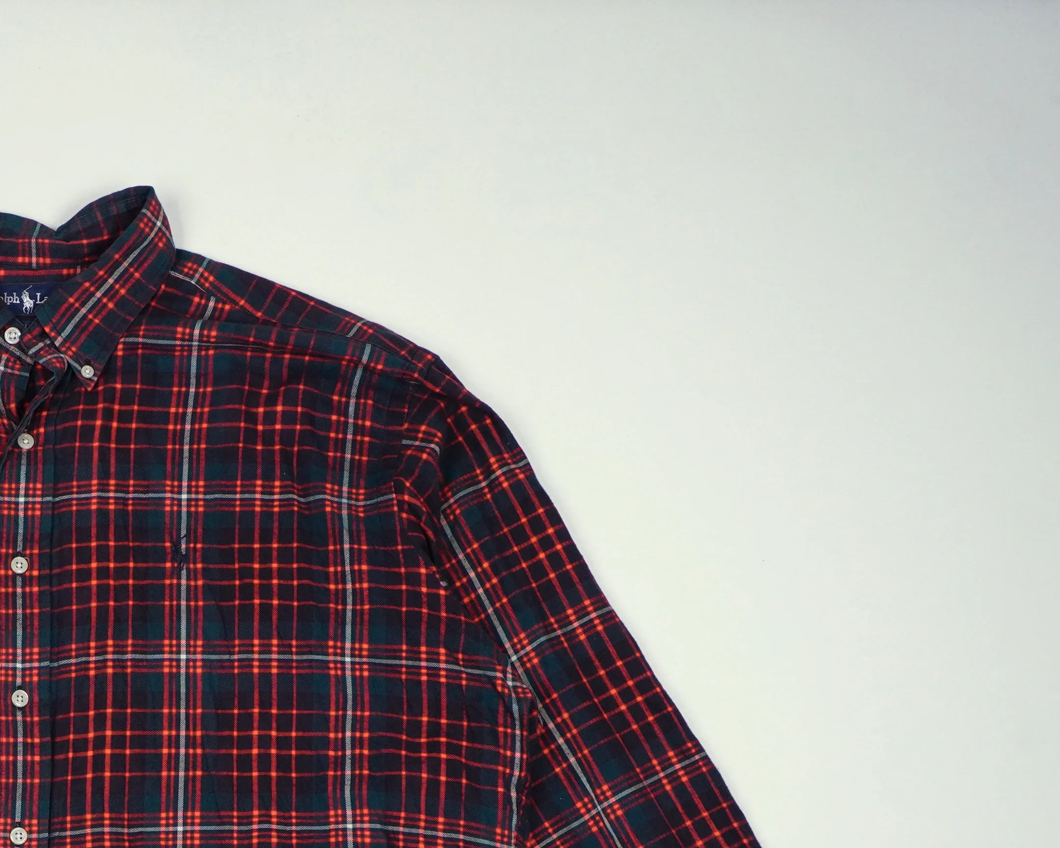 Ralph Lauren Red Button-up Shirt XL Cotton