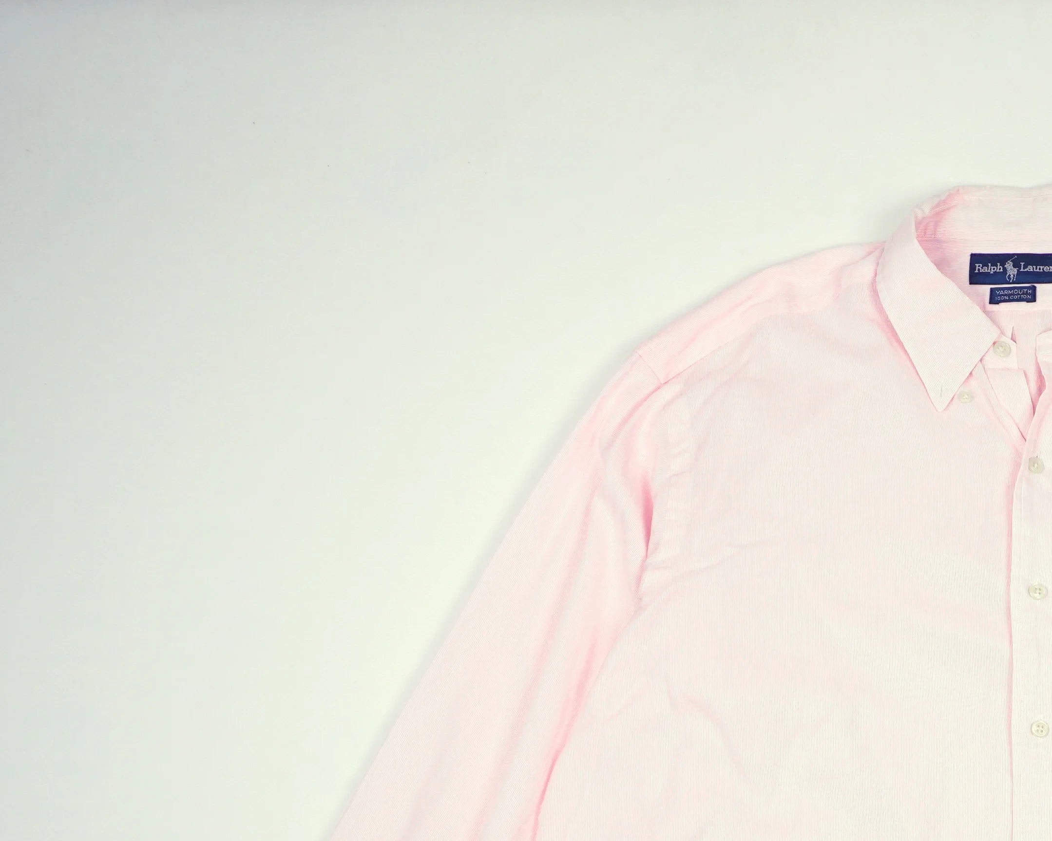 Ralph Lauren Pink Button-up Shirt XL Cotton