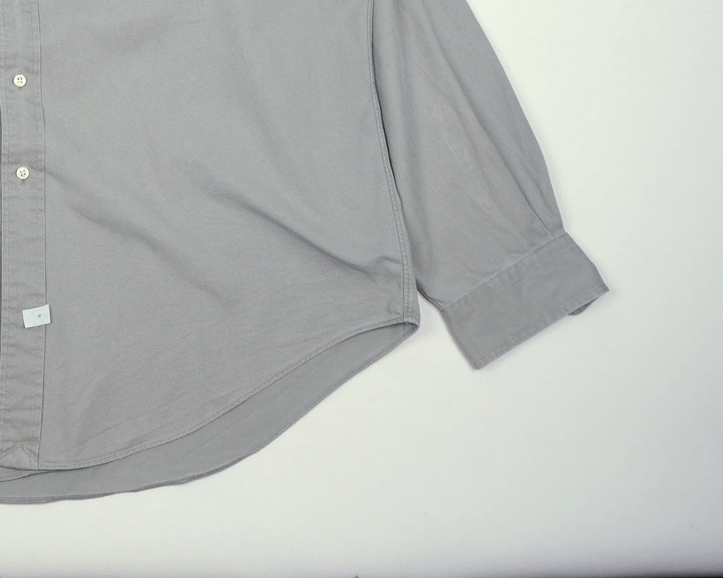 Ralph Lauren Gray Button-down Shirt XXL Cotton