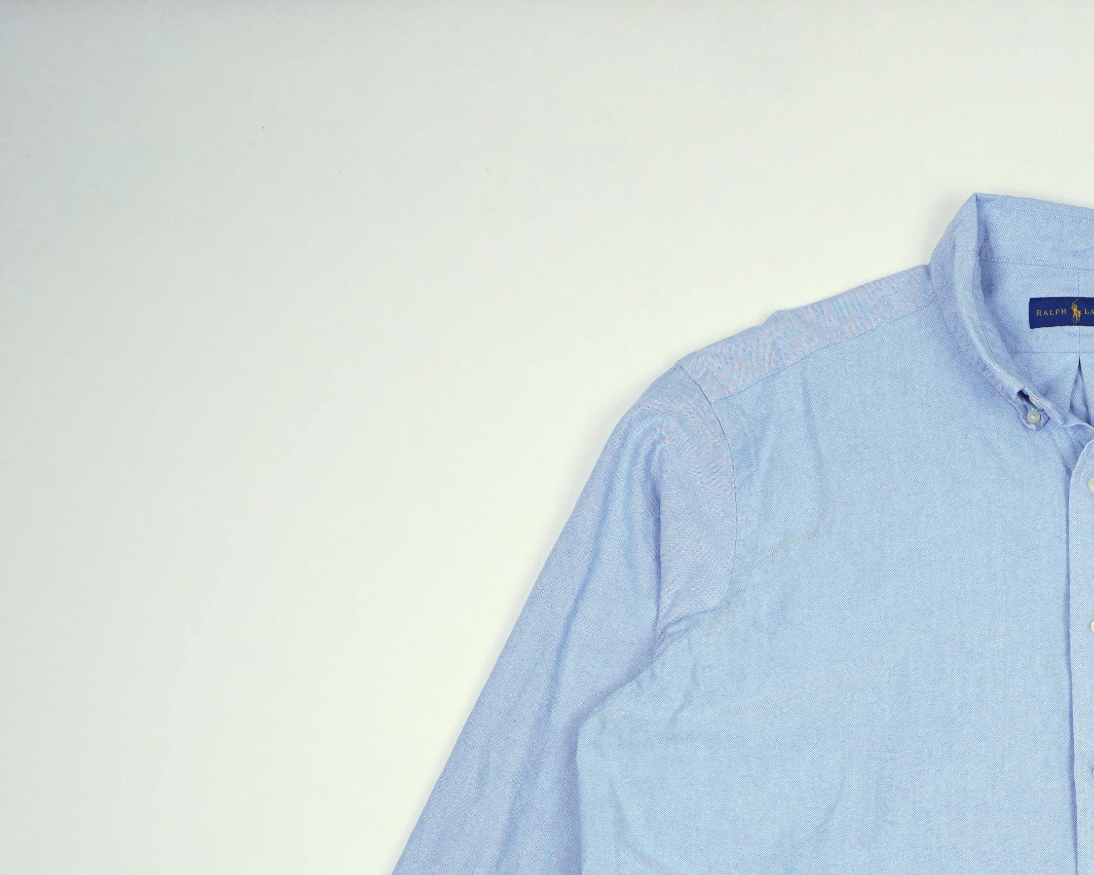 Ralph Lauren Blue Button-up Shirt XL Cotton