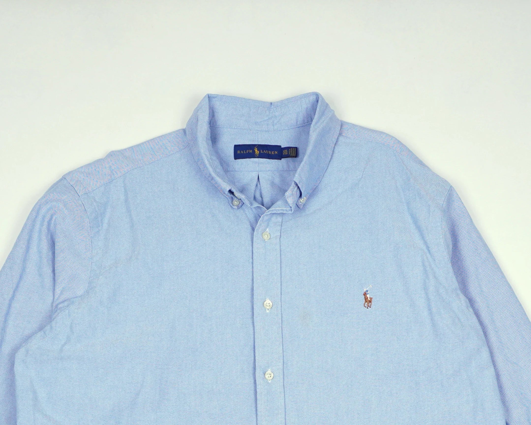 Ralph Lauren Blue Button-up Shirt XL Cotton