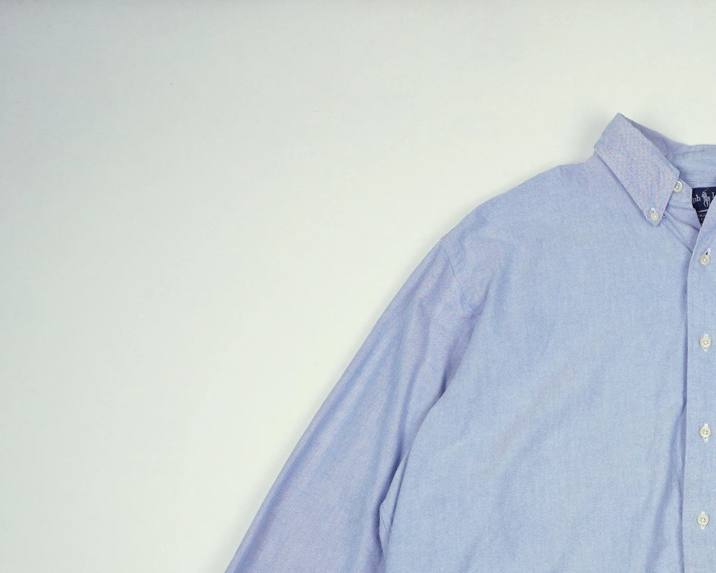 Ralph Lauren Blue Button-up Shirt XL Cotton