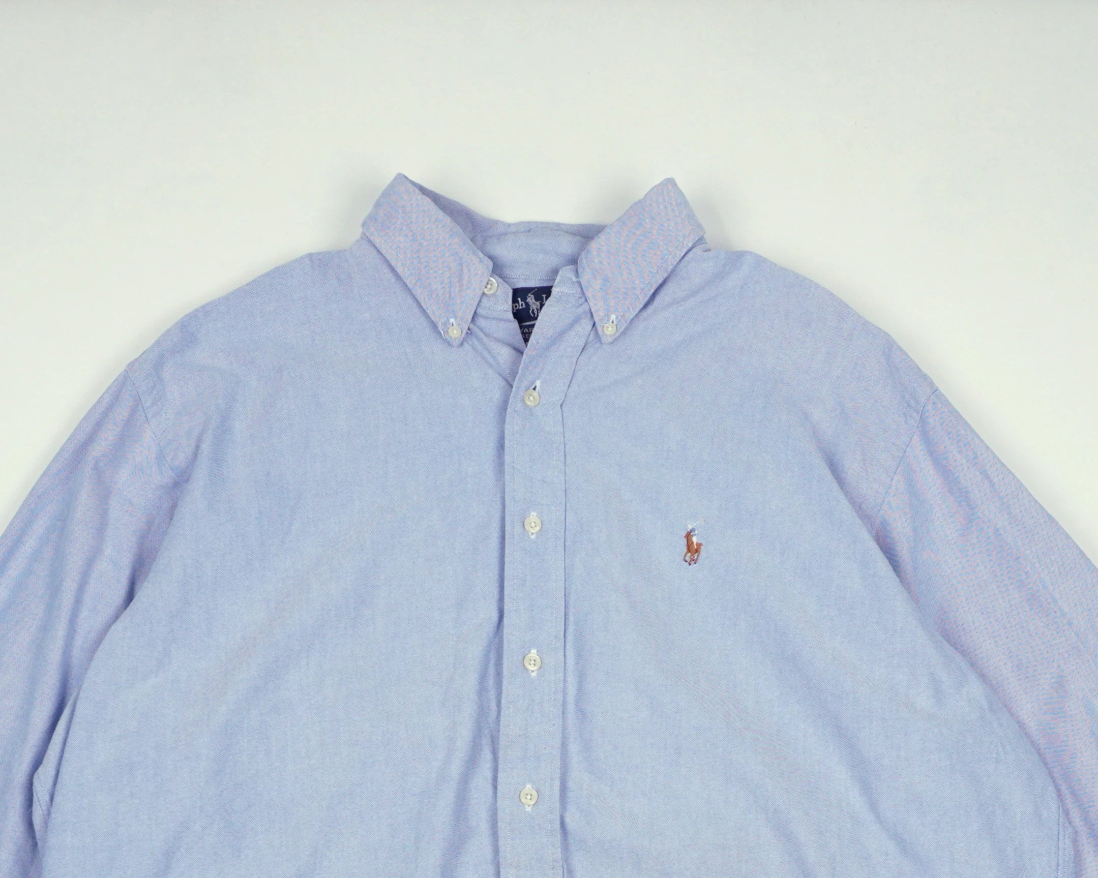 Ralph Lauren Blue Button-up Shirt XL Cotton
