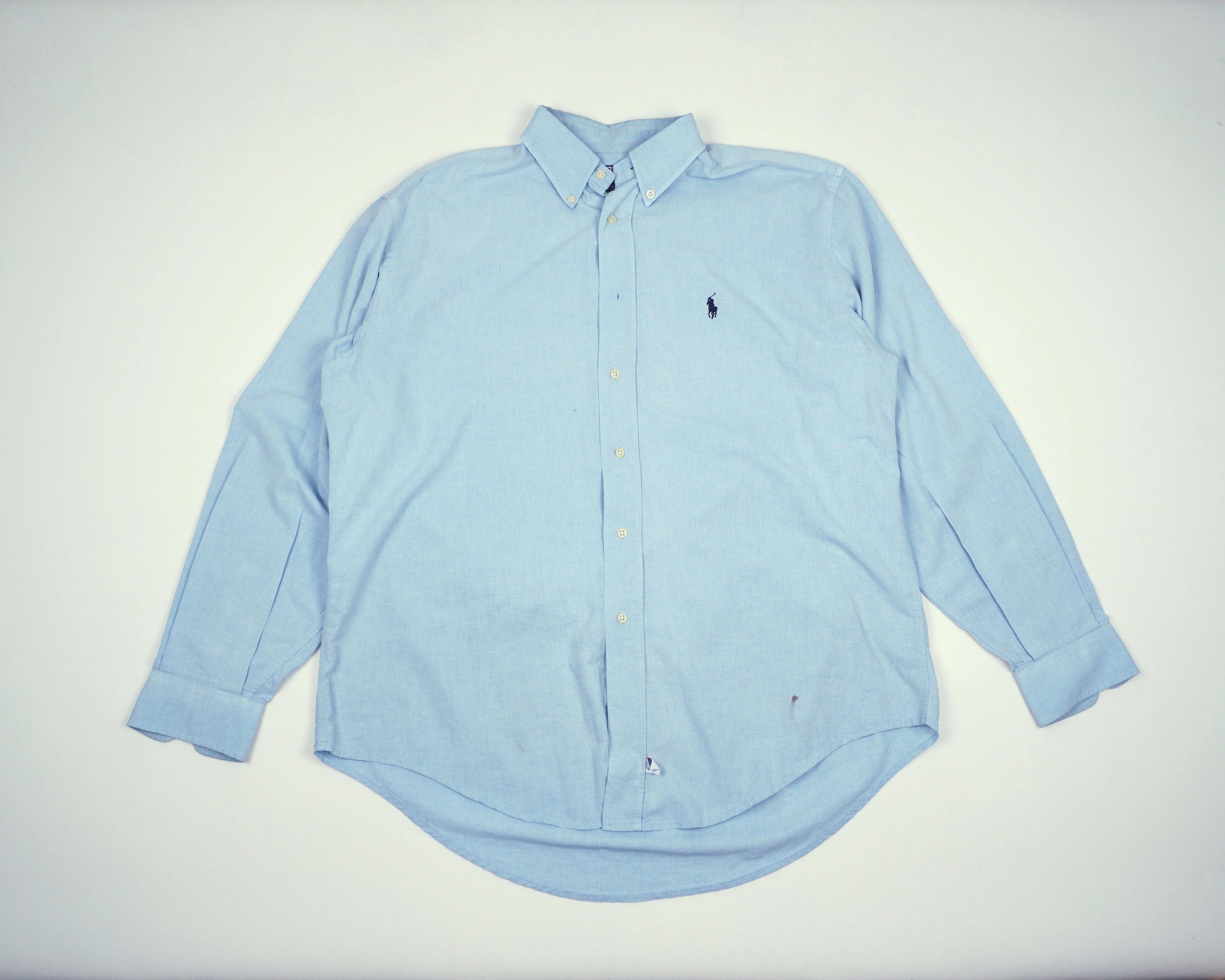 Ralph Lauren Blue Button-up Shirt XL Cotton