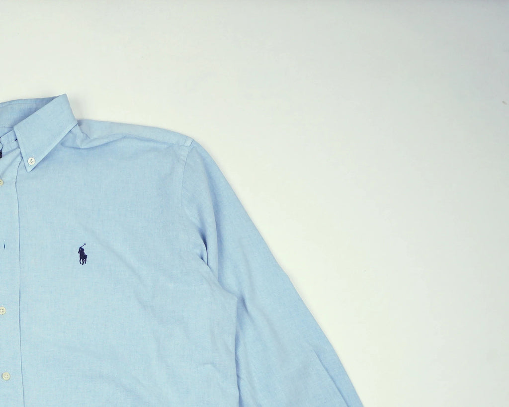 Ralph Lauren Blue Button-up Shirt XL Cotton