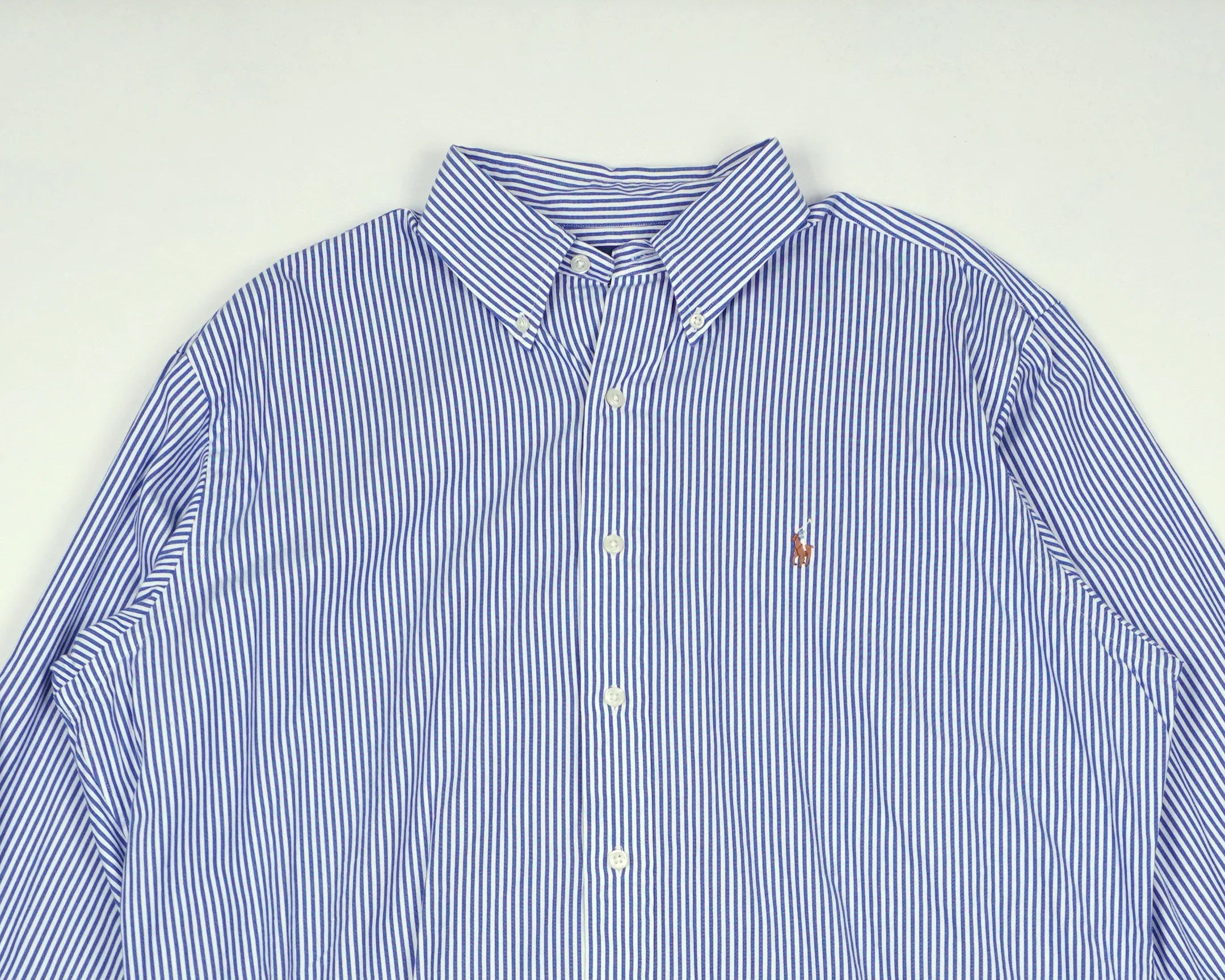 Ralph Lauren Blue Button-down Shirt XL Cotton