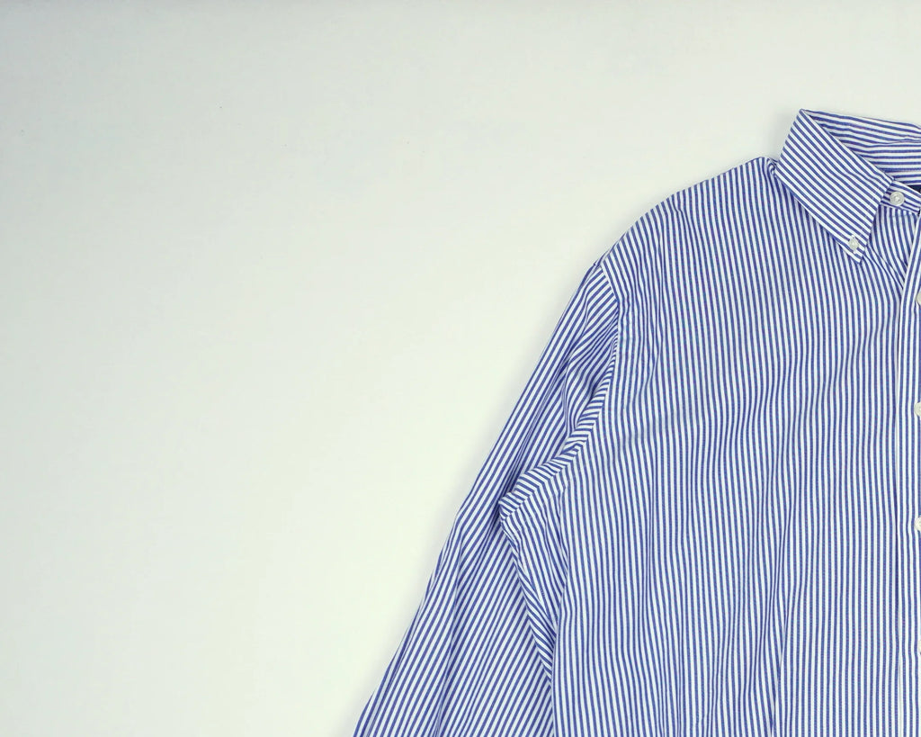 Ralph Lauren Blue Button-down Shirt XL Cotton
