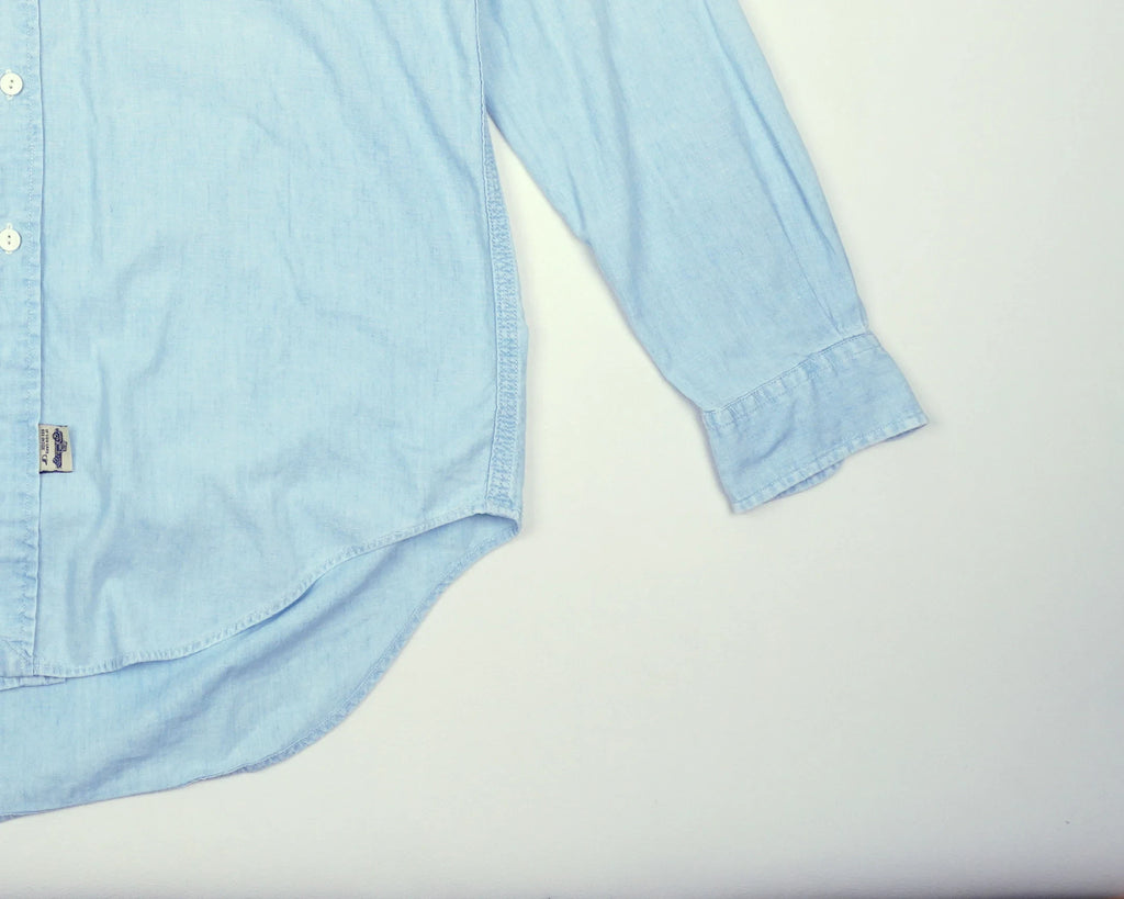 Ralph Lauren Blue Button-up Shirt L Cotton