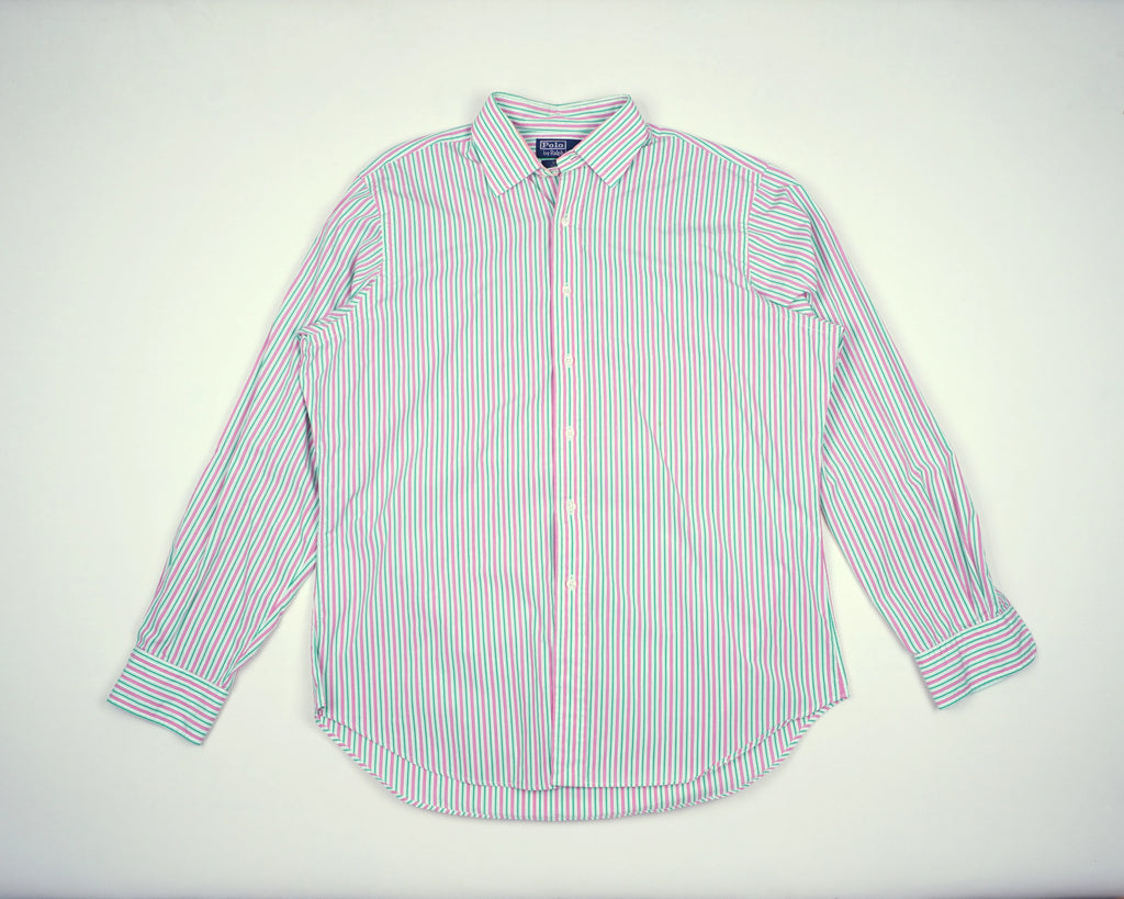Ralph Lauren White Button-up Shirt XL Cotton