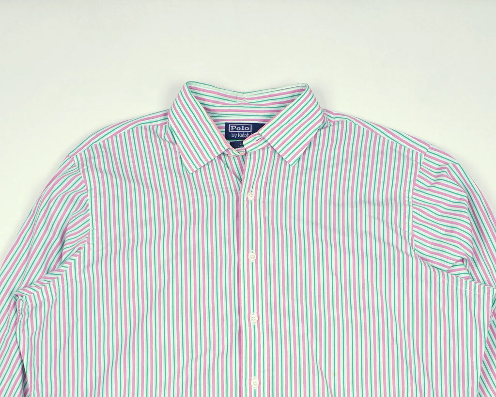 Ralph Lauren White Button-up Shirt XL Cotton