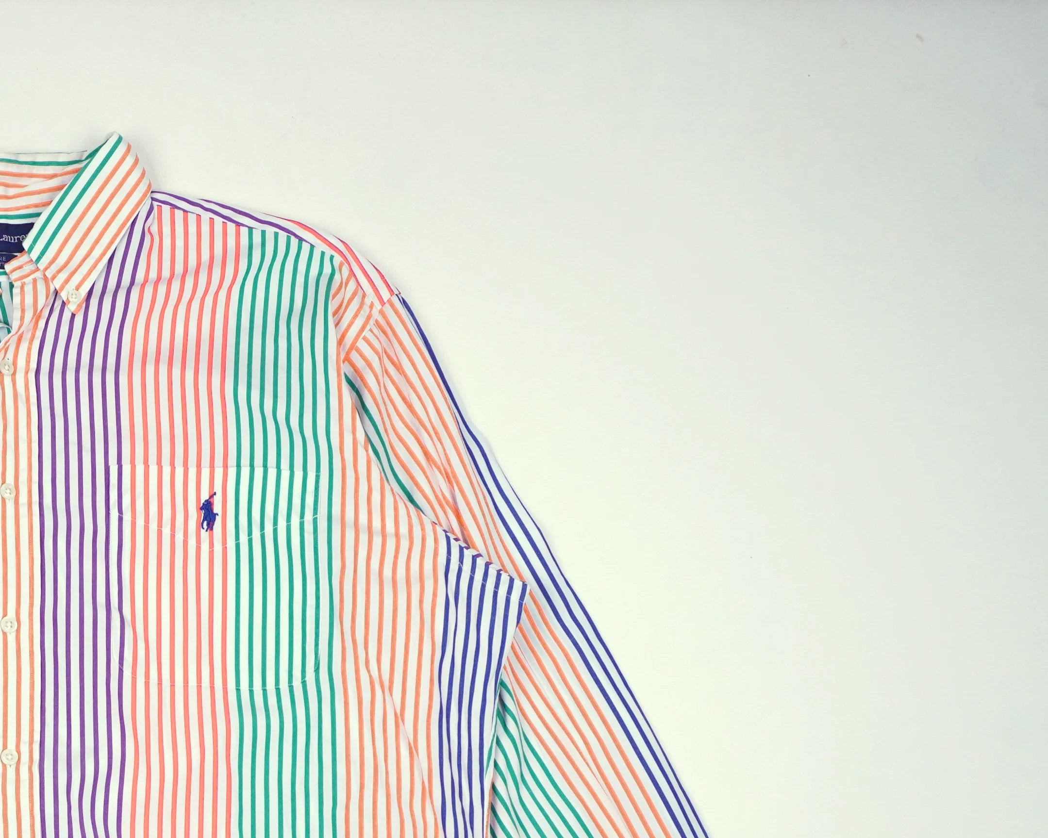 Ralph Lauren Green Button-up Shirt XL Cotton