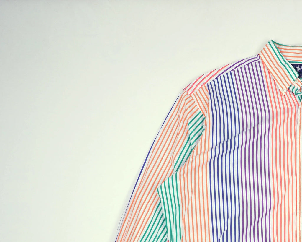 Ralph Lauren Green Button-up Shirt XL Cotton