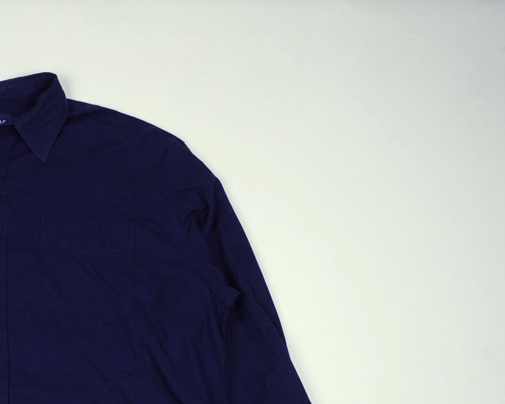 Ralph Lauren Navy Button-up Shirt XL