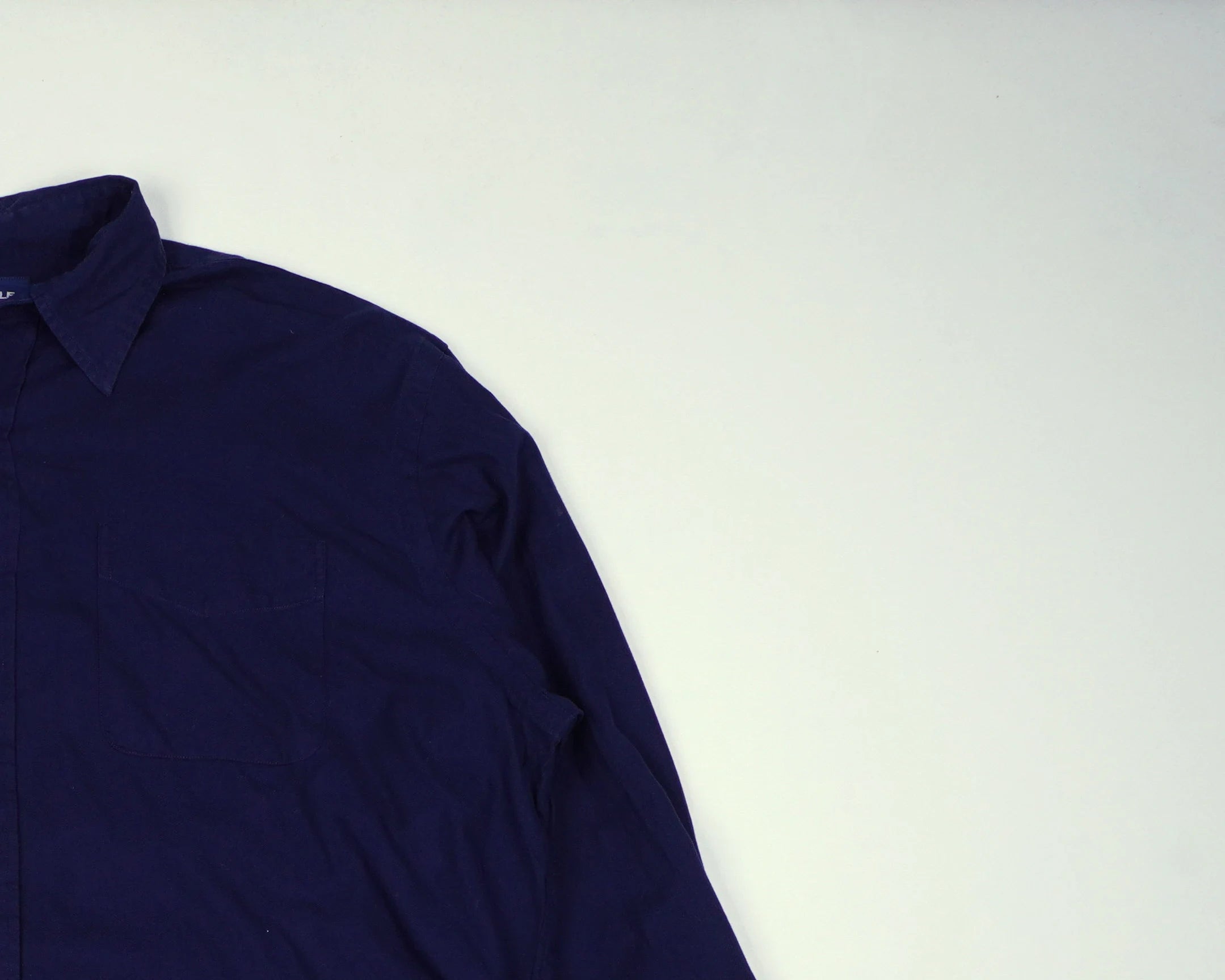 Ralph Lauren Navy Button-up Shirt XL