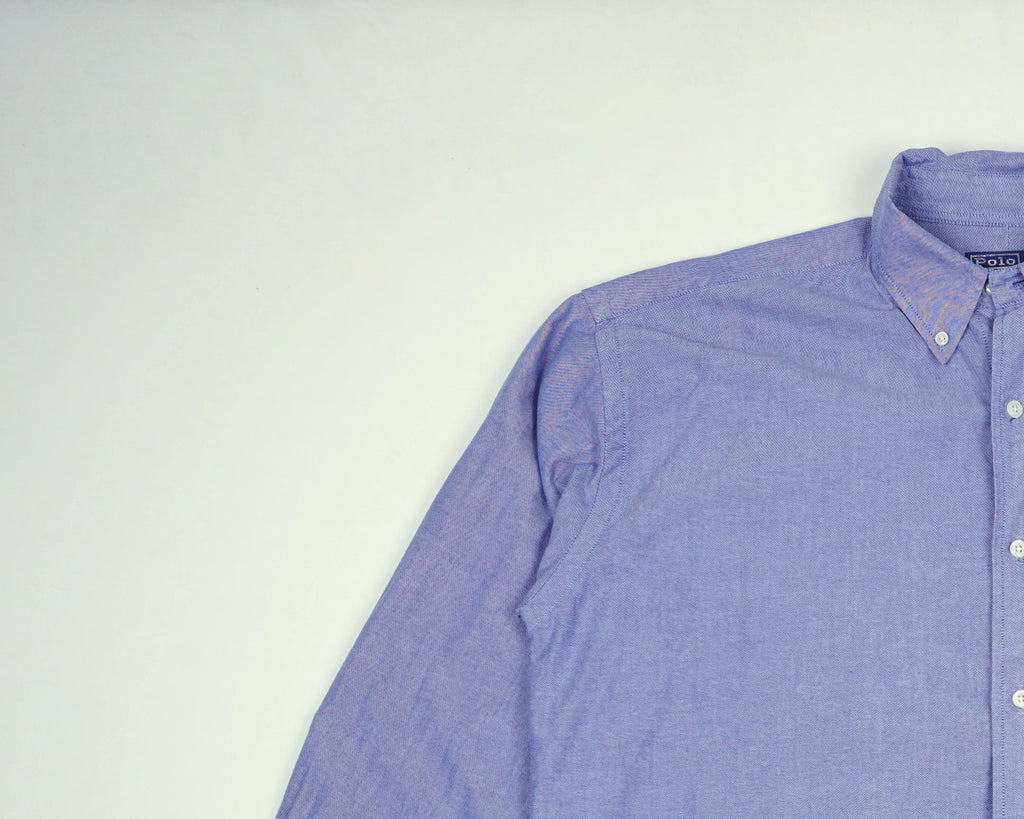 Ralph Lauren Blue Button-up Shirt XL Cotton
