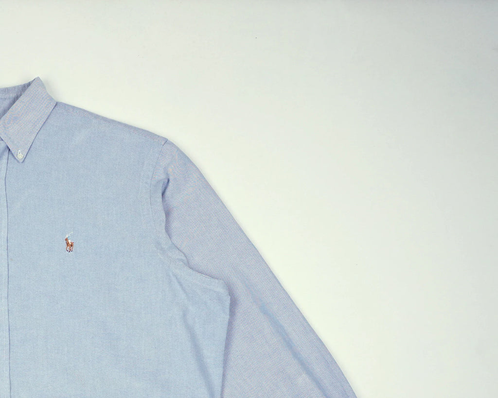 Ralph Lauren Blue Button-up Shirt XL Cotton