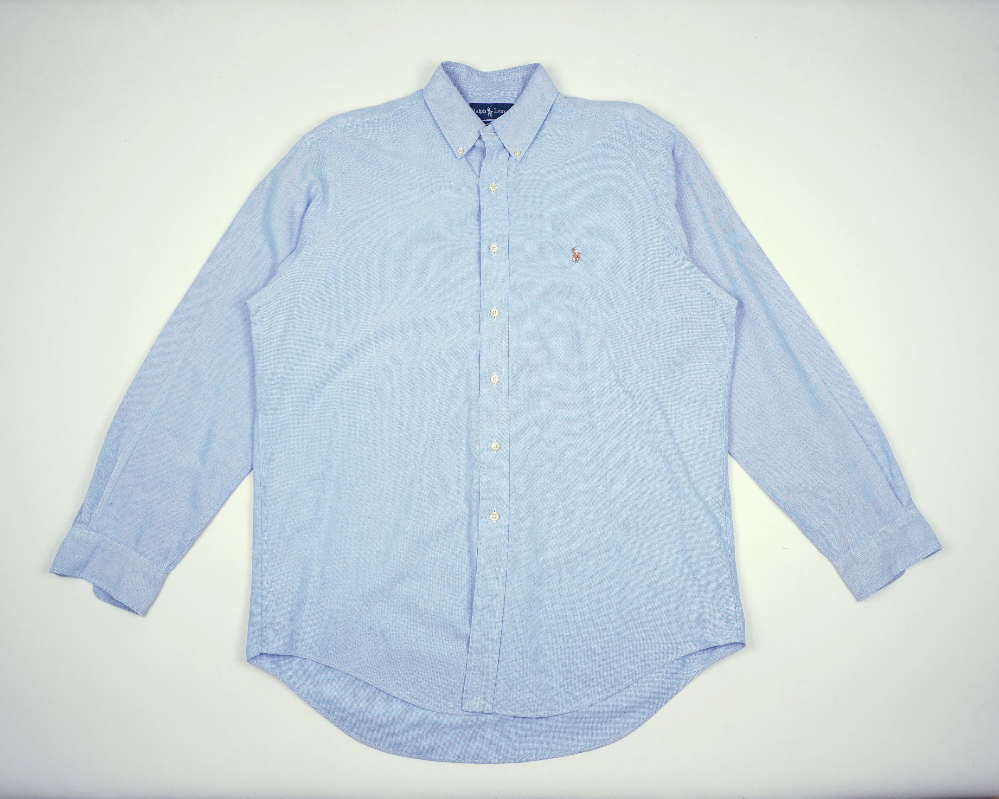 Ralph Lauren Blue Button-up Shirt XL Cotton