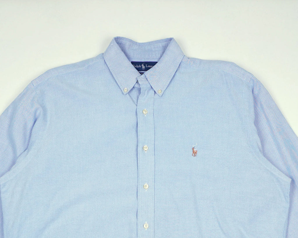 Ralph Lauren Blue Button-up Shirt XL Cotton