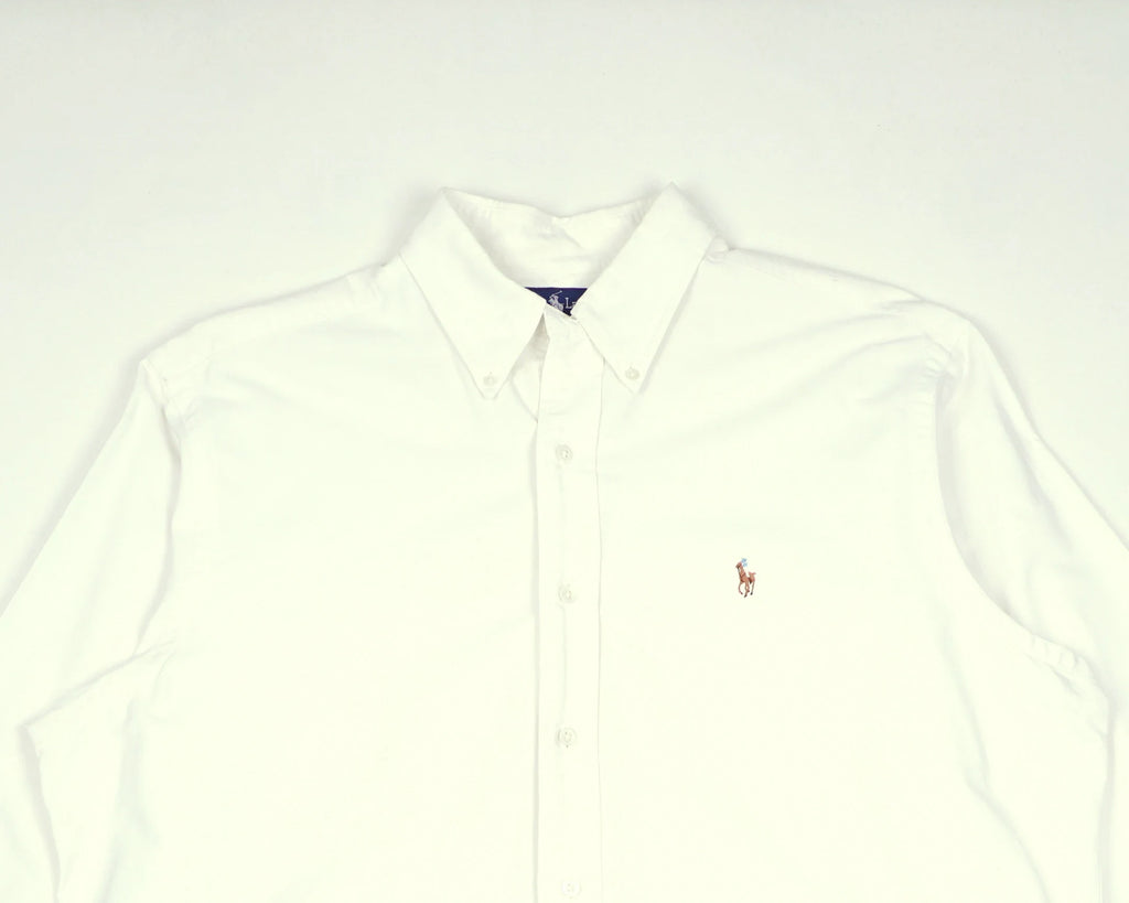 Ralph Lauren White Button-up Shirt XL Cotton