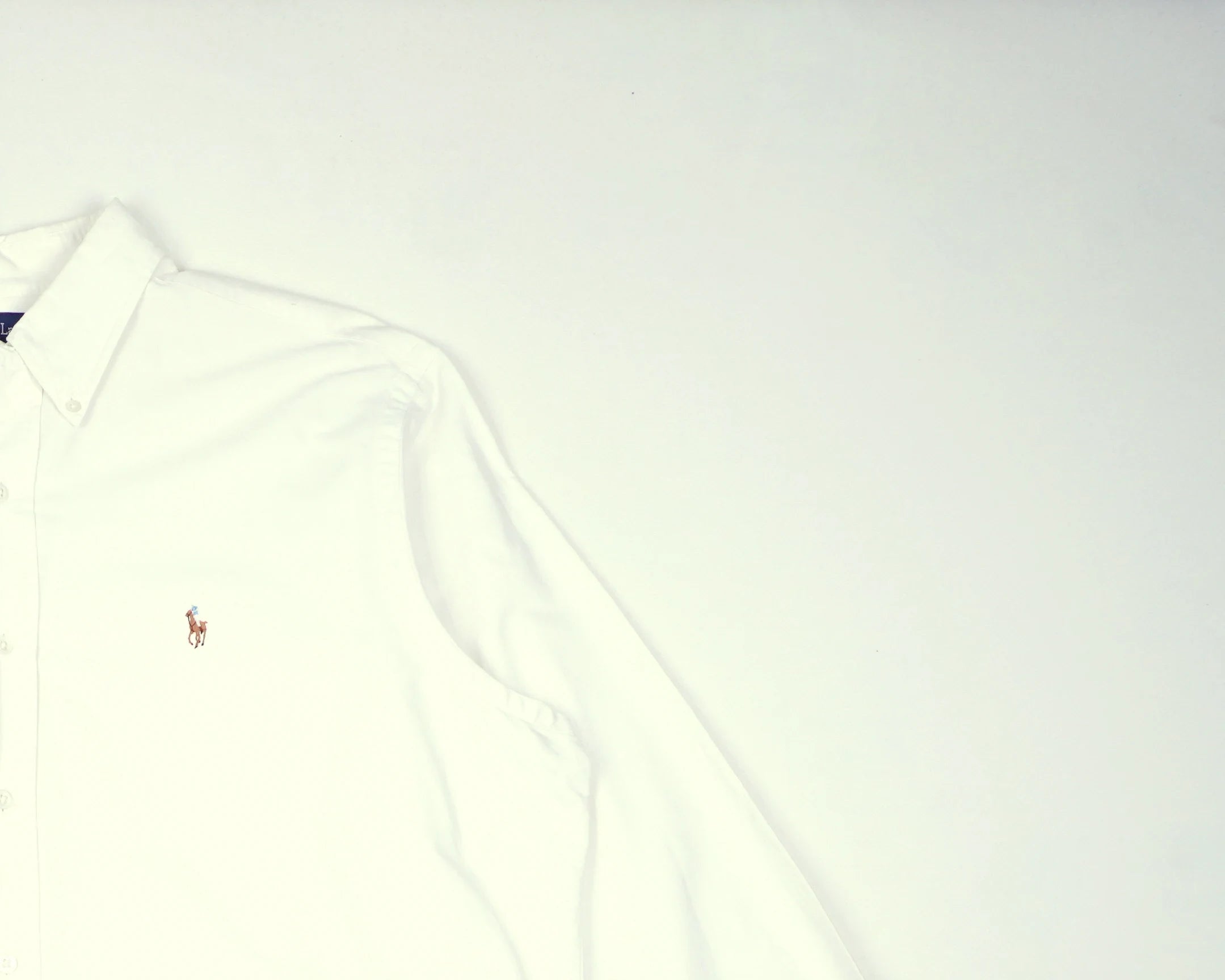 Ralph Lauren White Button-up Shirt XL Cotton