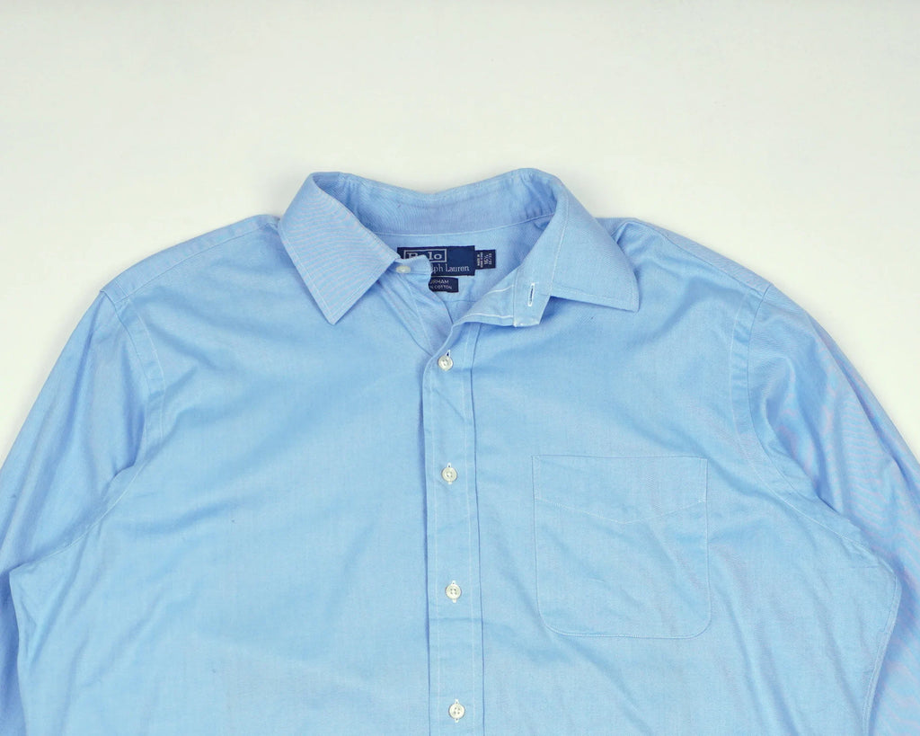Ralph Lauren Blue Button-up Shirt XL Cotton