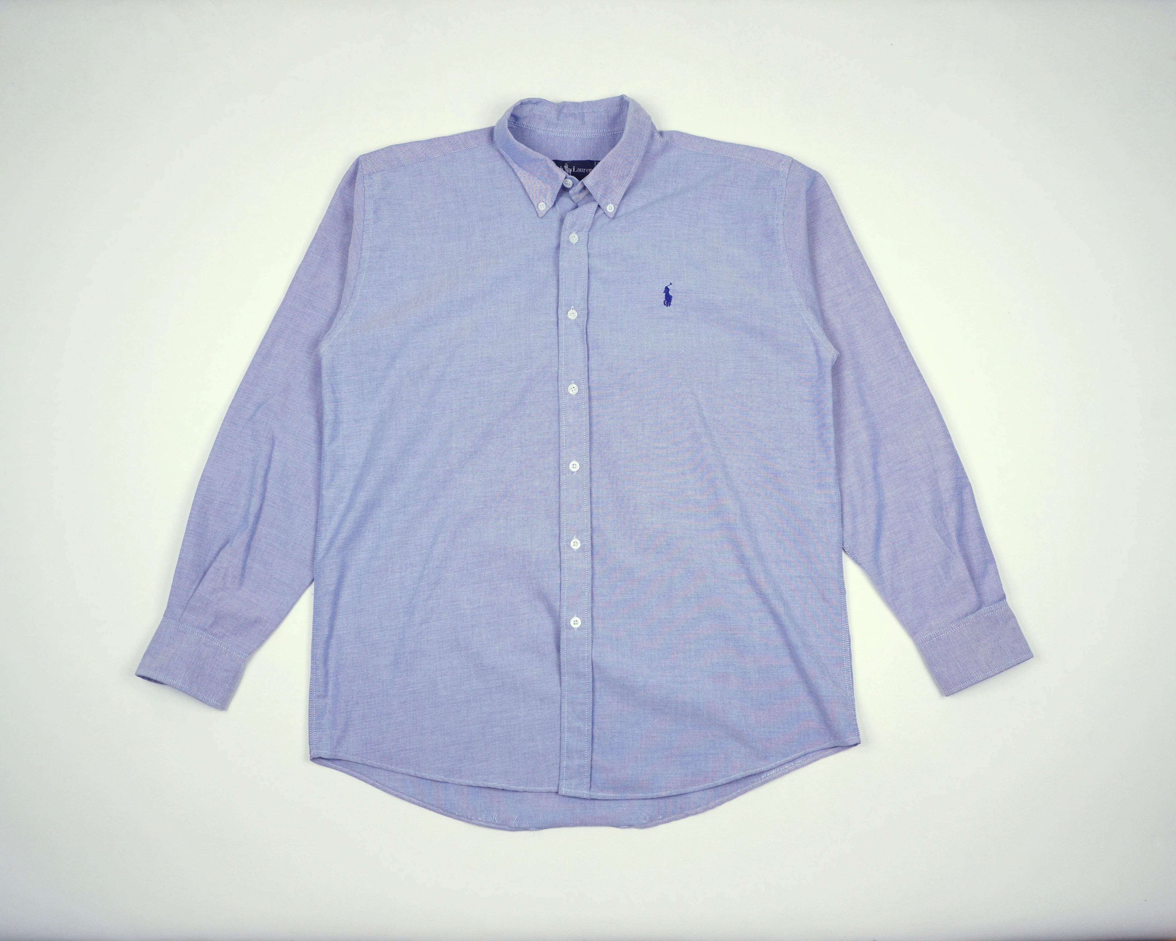 Ralph Lauren Blue Button-up Shirt M Cotton