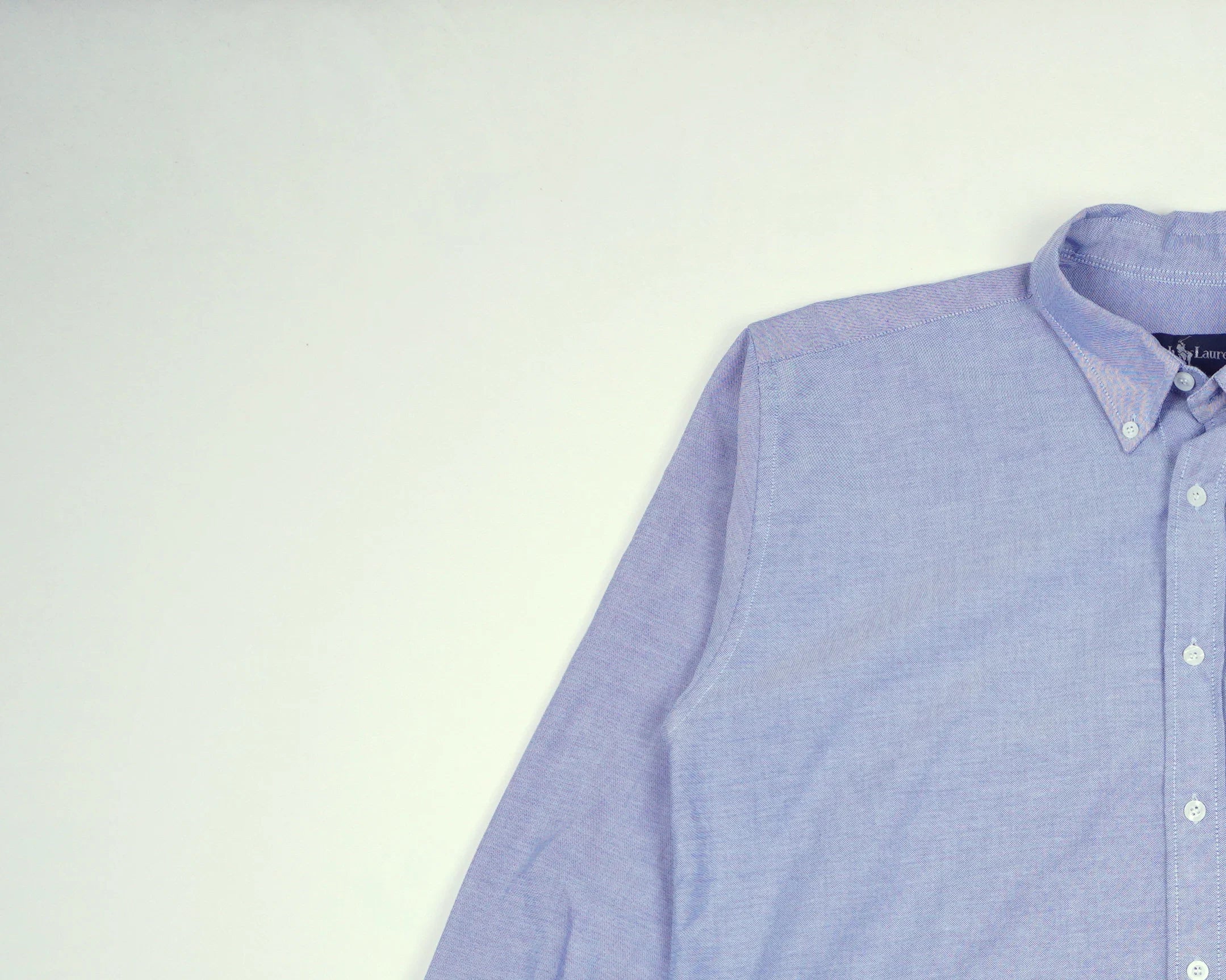 Ralph Lauren Blue Button-up Shirt M Cotton