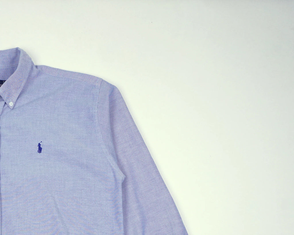 Ralph Lauren Blue Button-up Shirt M Cotton