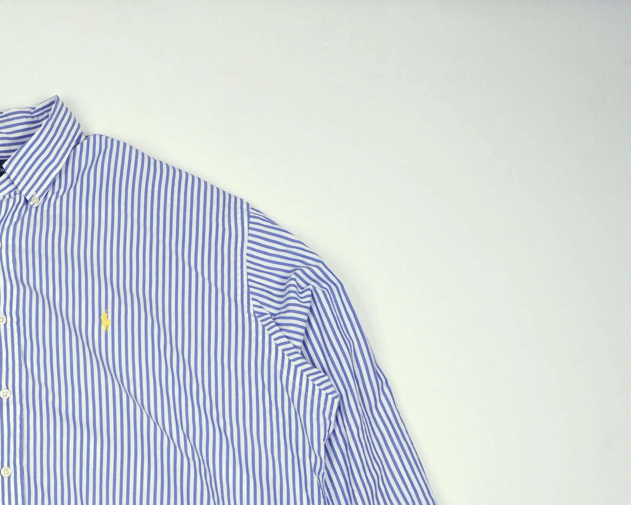 Ralph Lauren Blue Button-up Shirt XXL Cotton