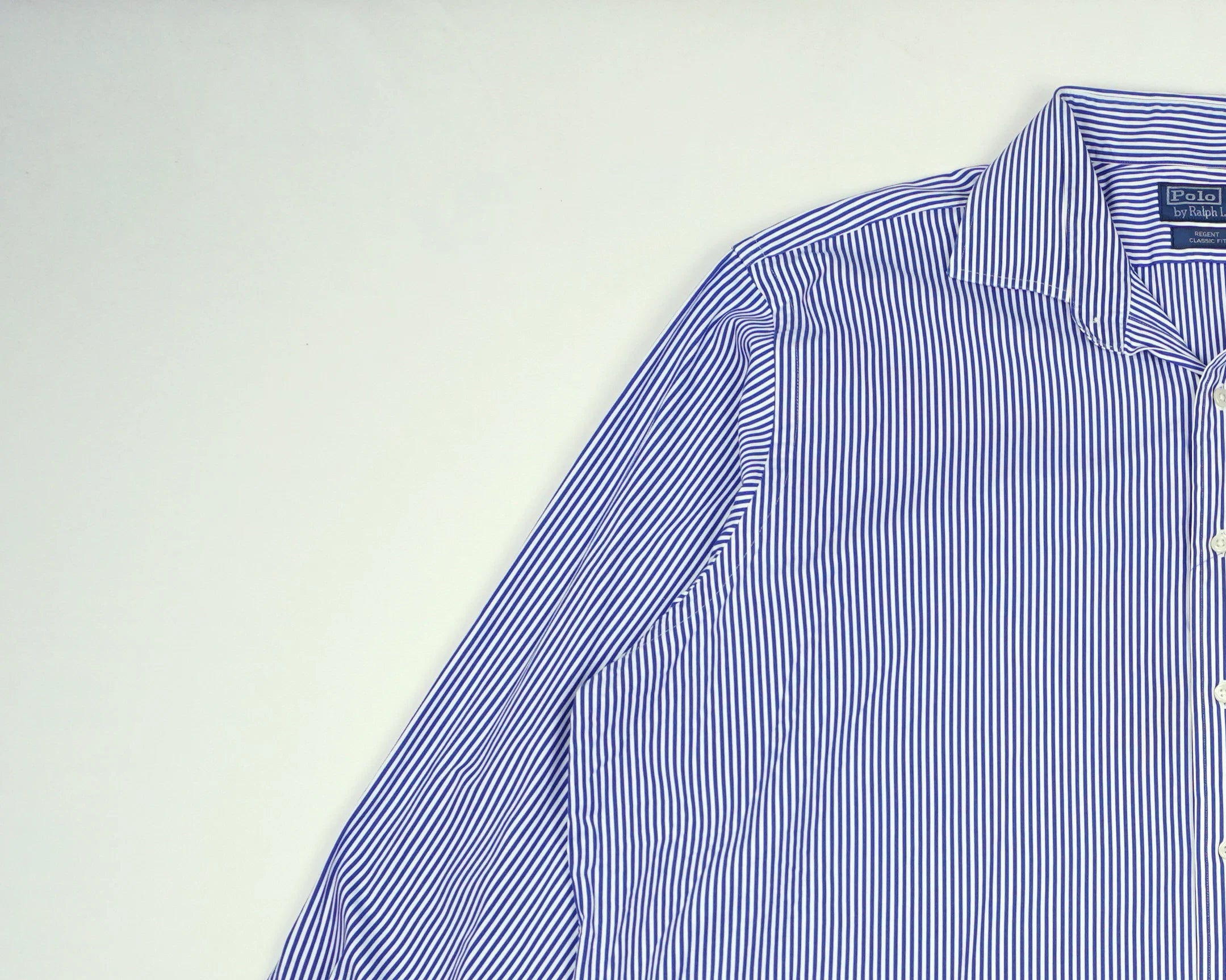 Ralph Lauren Blue Button-up Shirt XXL Cotton