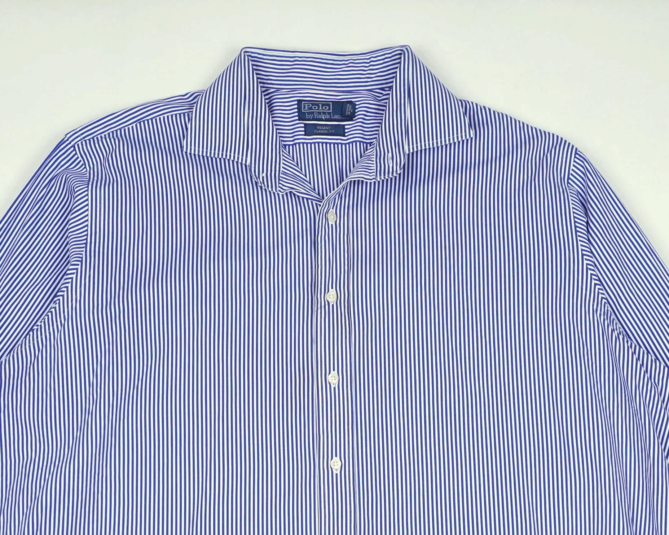 Ralph Lauren Blue Button-up Shirt XXL Cotton
