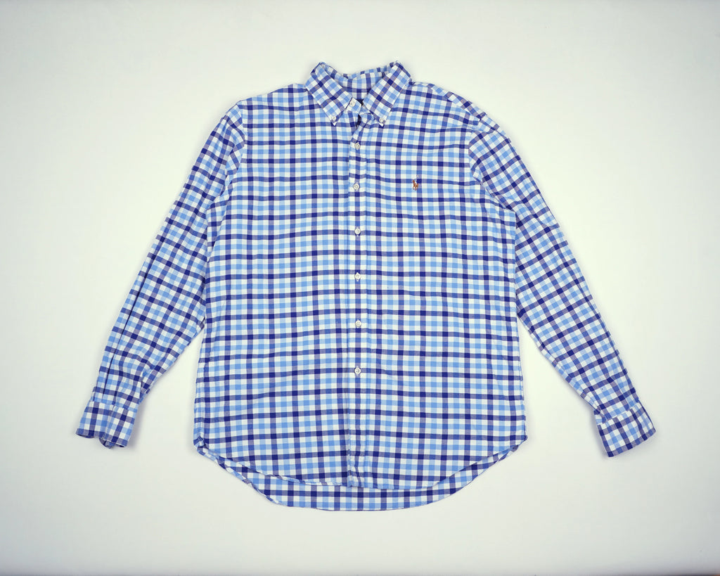 Ralph Lauren Blue Shirt M Cotton
