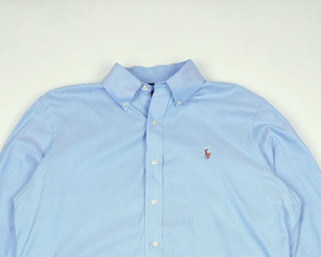 Ralph Lauren Blue Button-up Shirt XL Cotton